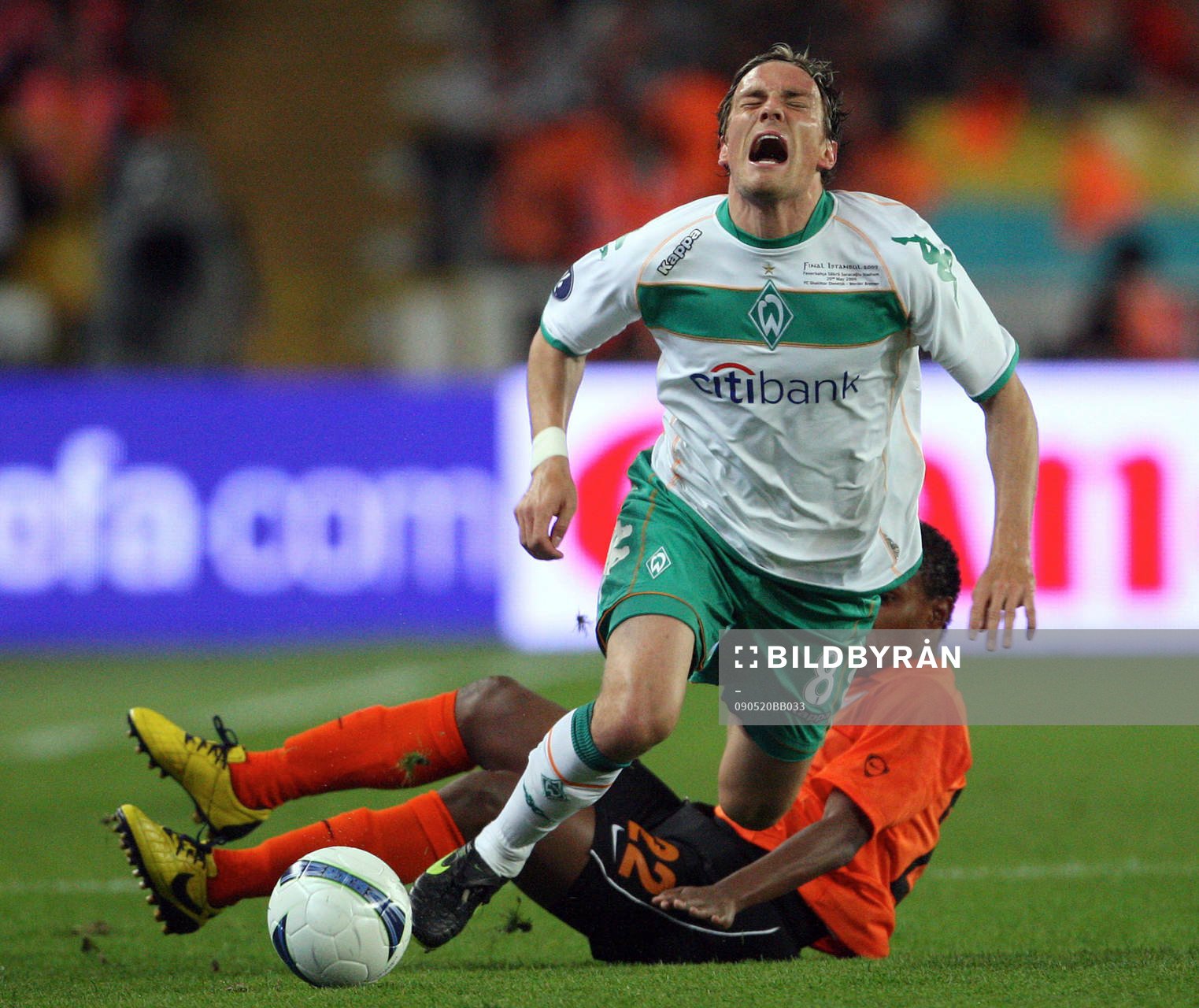 Fotboll, UEFA-Cupen, final, Sjachtar Donetsk - Werder