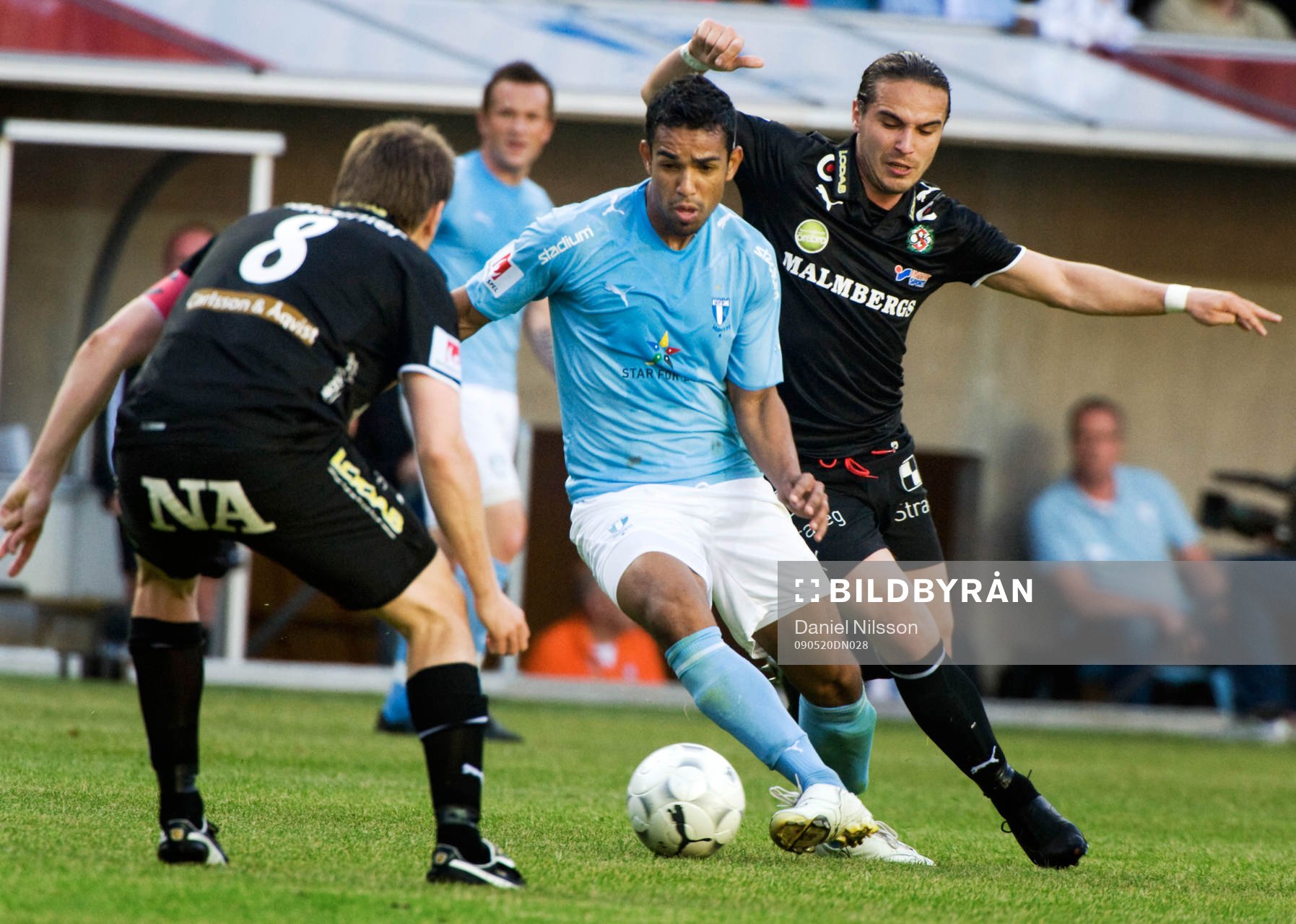 Wilton Figueiredo, Malmö och Fredrik Nordback och Nordin
