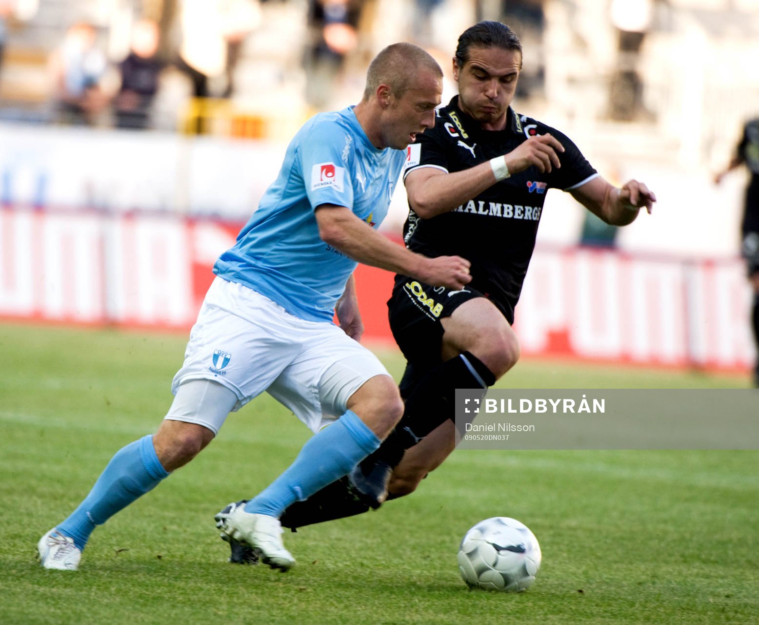 Daniel Larsson, Malmö och Nordin Gerzic, örebro