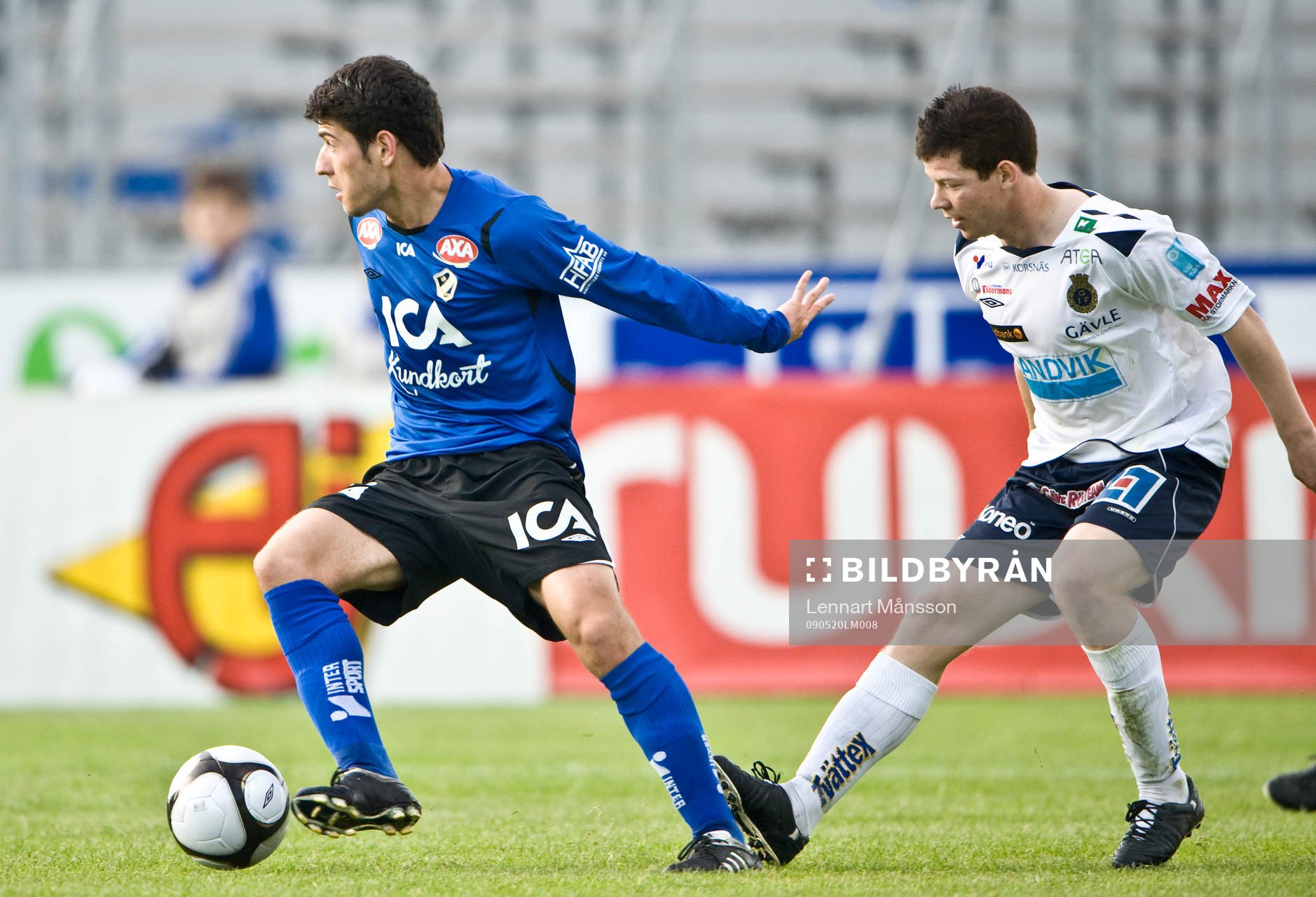 Anel Raskaj, Halmstad och Jonas Lantto, Gefle