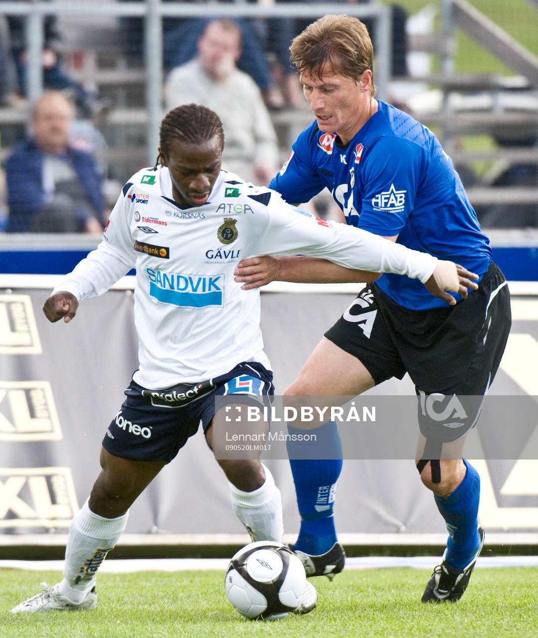 Amadou Jawo, Gefle och Tomas Zvirgzdauskas, Halmstad