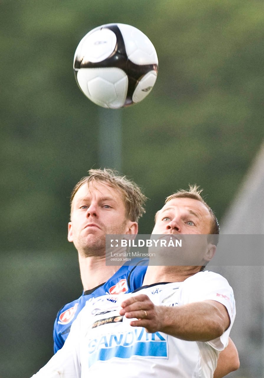 Tommy Jönsson, Halmstad och Hans Berggren, Gefle i