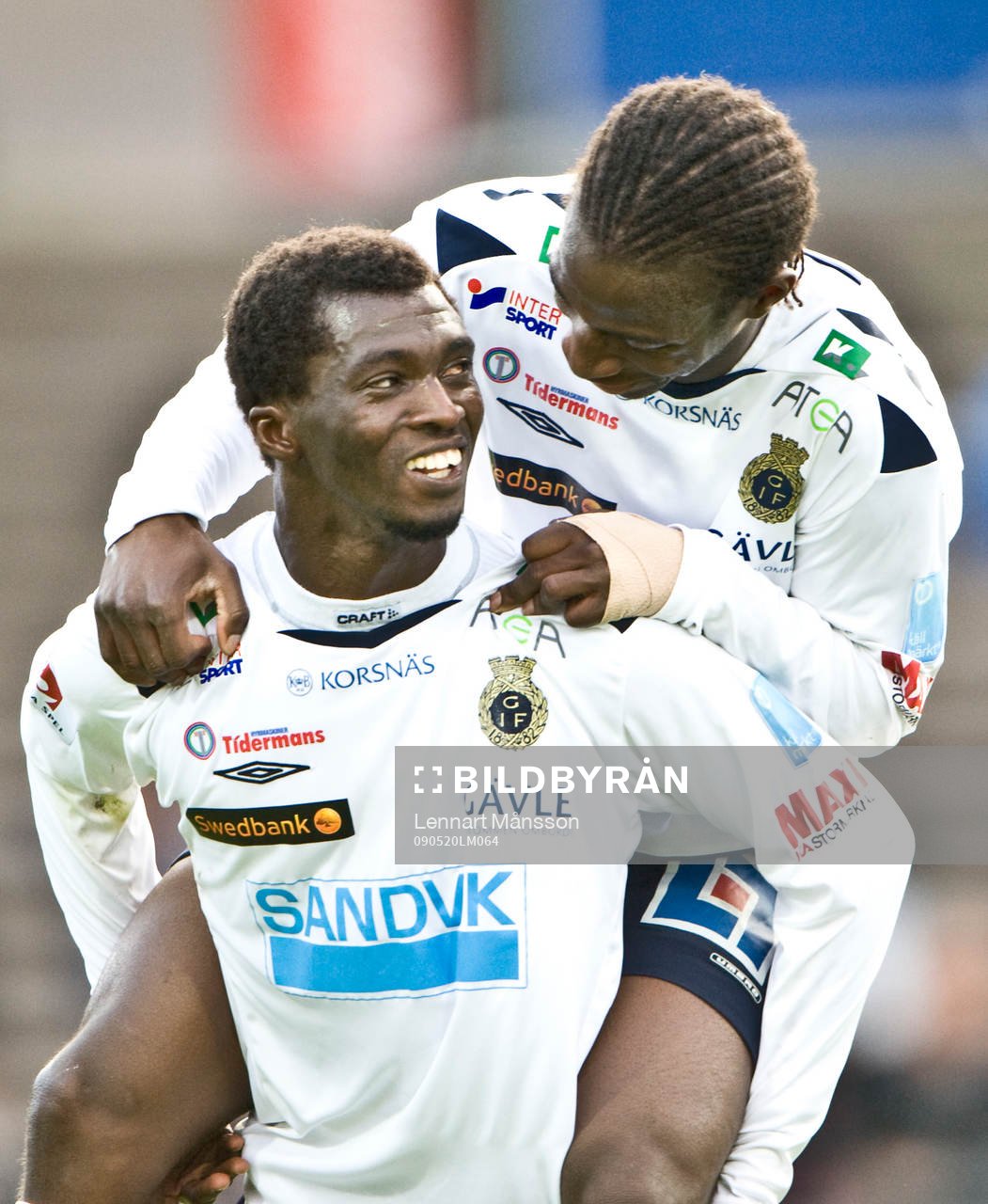 Yussif Chibsah, glädje, jubel
