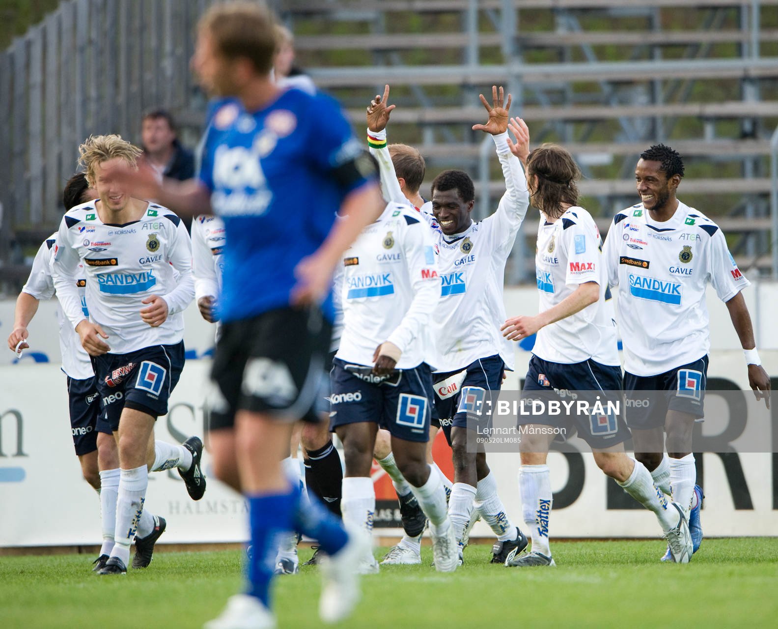 Yussif Chisbah, jubel, Halmstad depp