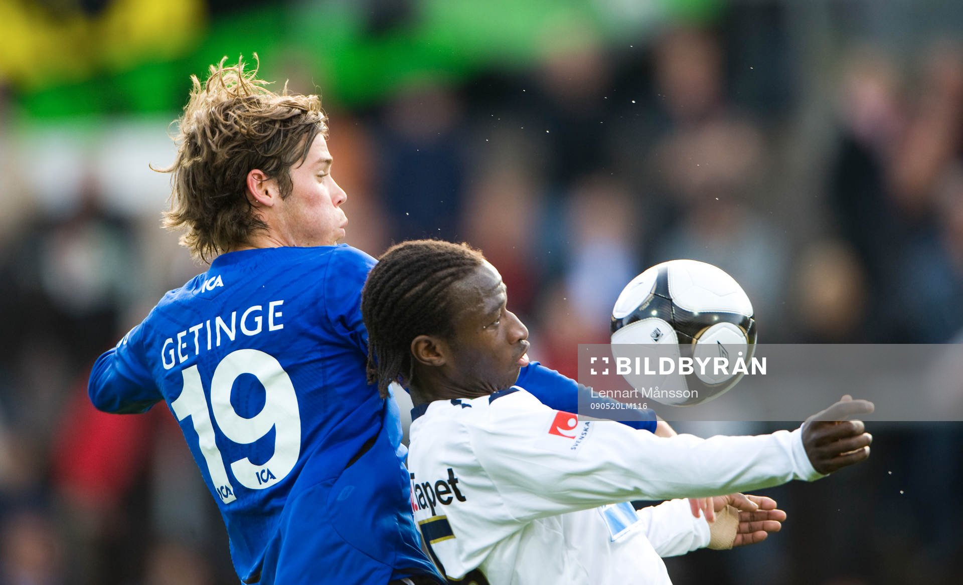 Amadou Jawo och Emil Salomonsson