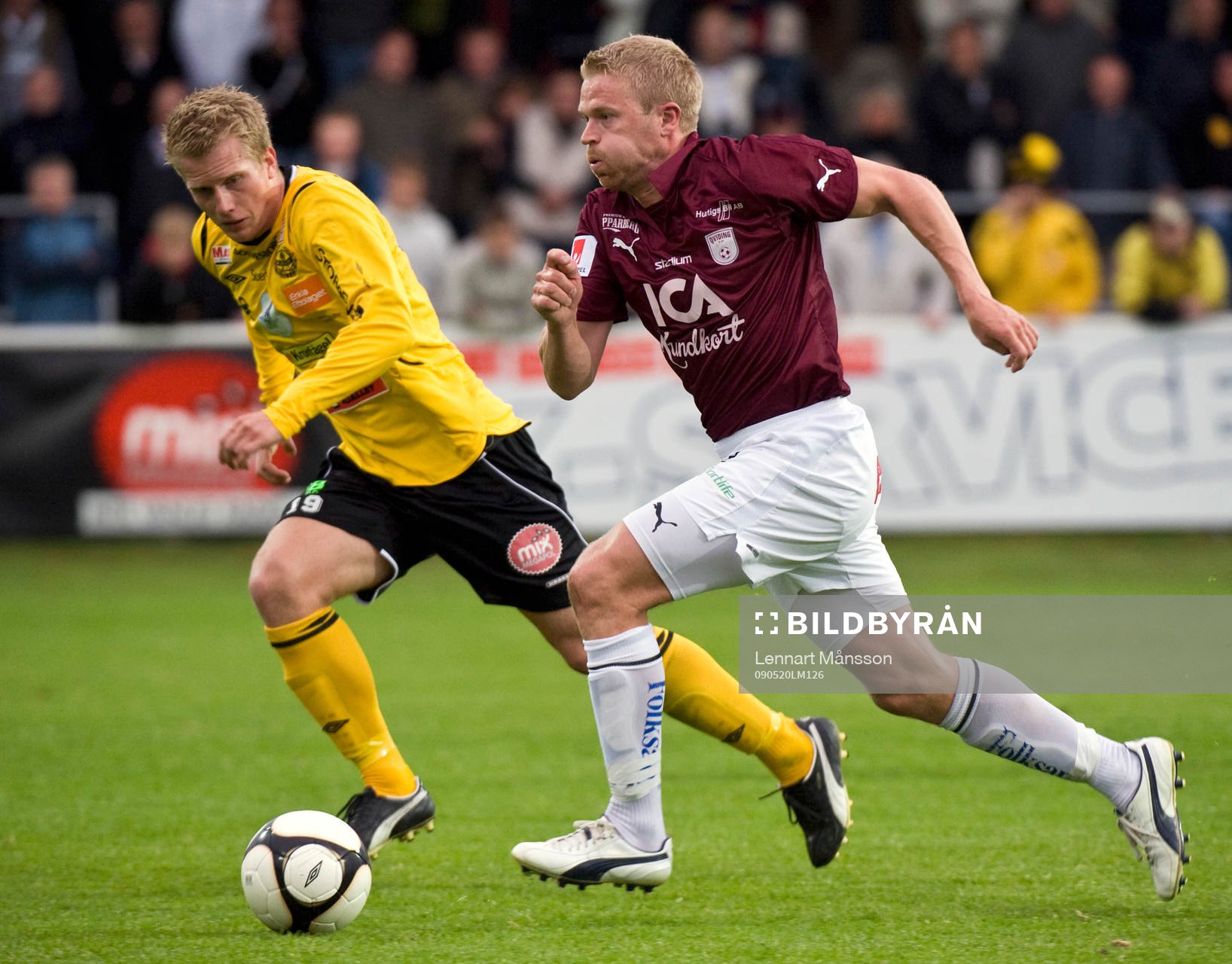 Joakim Nilsson, Mjällby och Anders Augustsson, Qviding