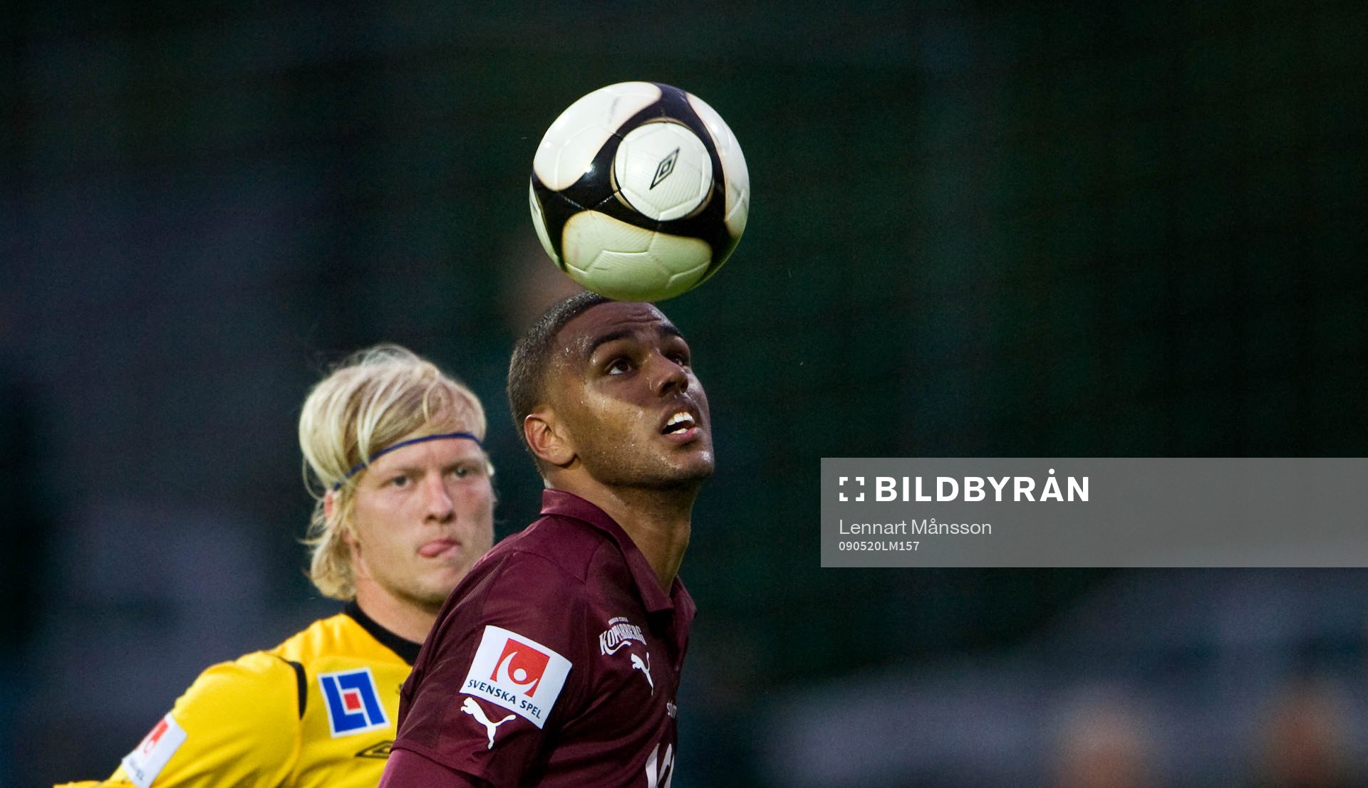 Kyle Konwea, Qviding och Robin Cederberg, Mjällby. Nick