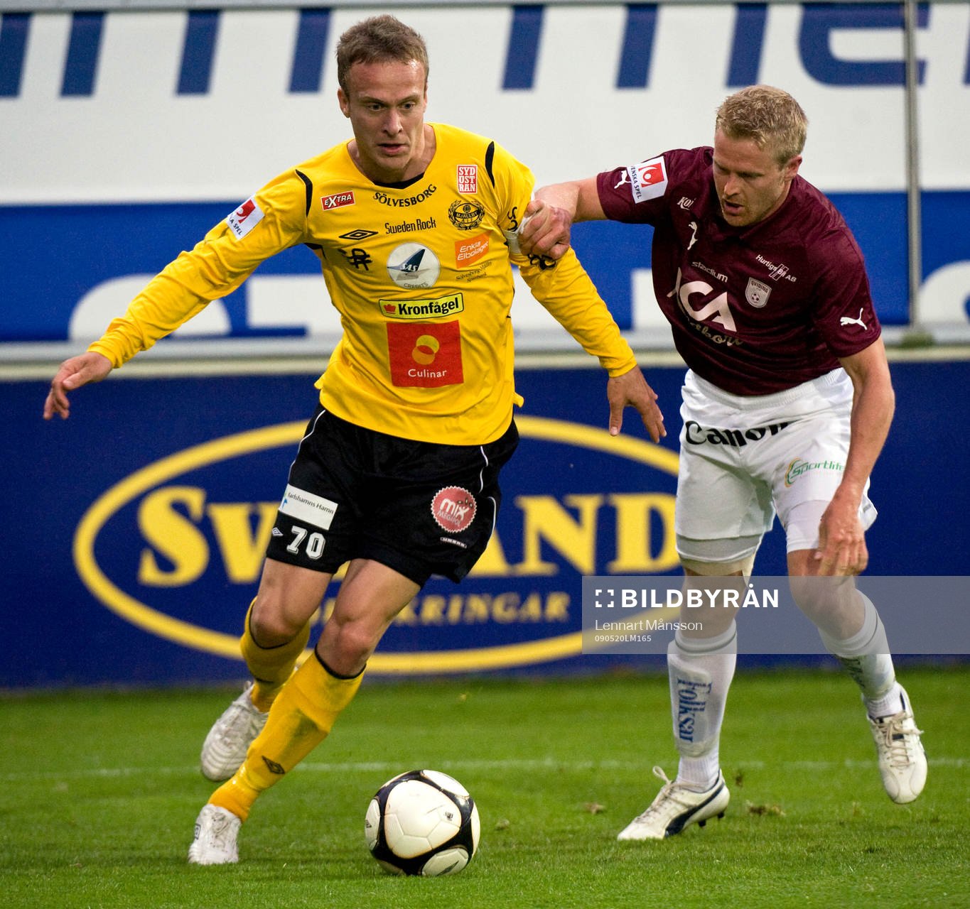 Marcus Ekenberg, Mjällby och Anders Augustsson, Qviding