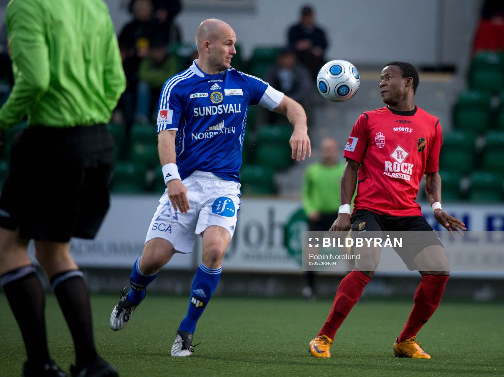 Jonas Wallerstedt, Sundsvall och Kennedy Igboananike,
