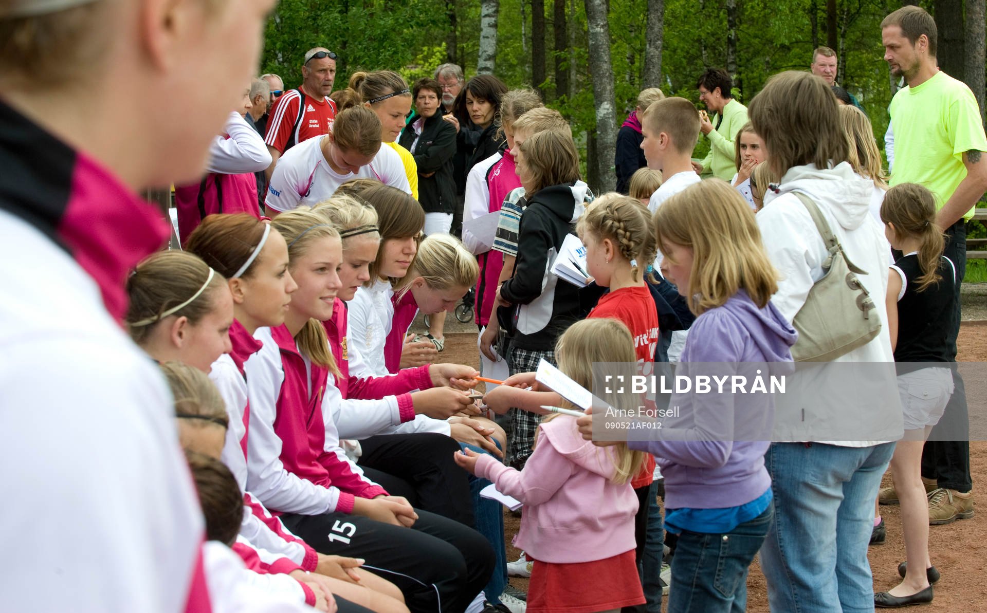 Autograf, fans, supporter