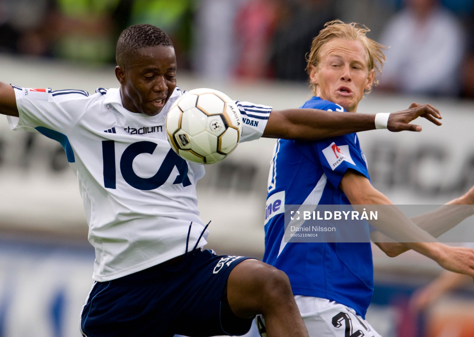 Magnus Andersson, Trelleborg och Boyd Mwila, Djurgården