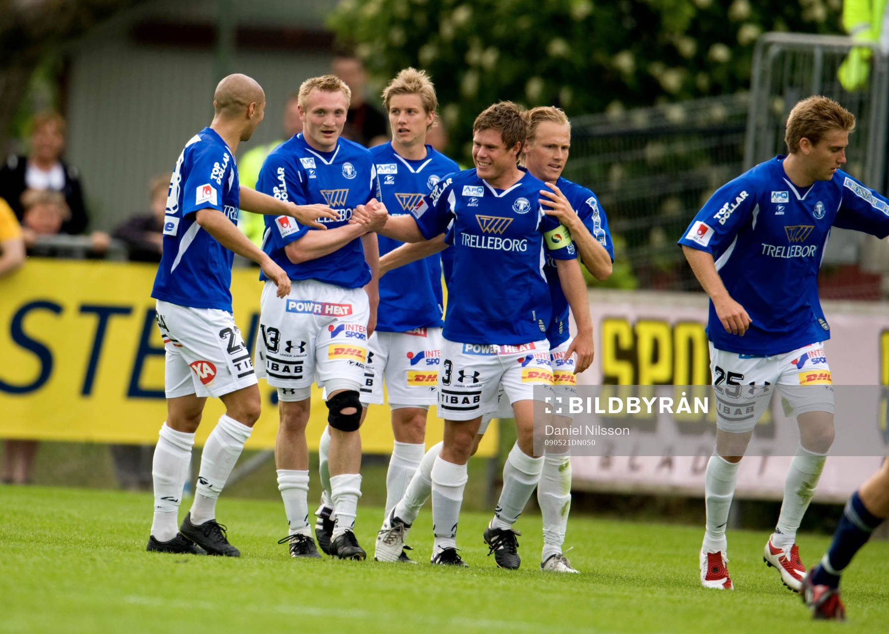Fredrik Jensen, Trelleborg. Jubel