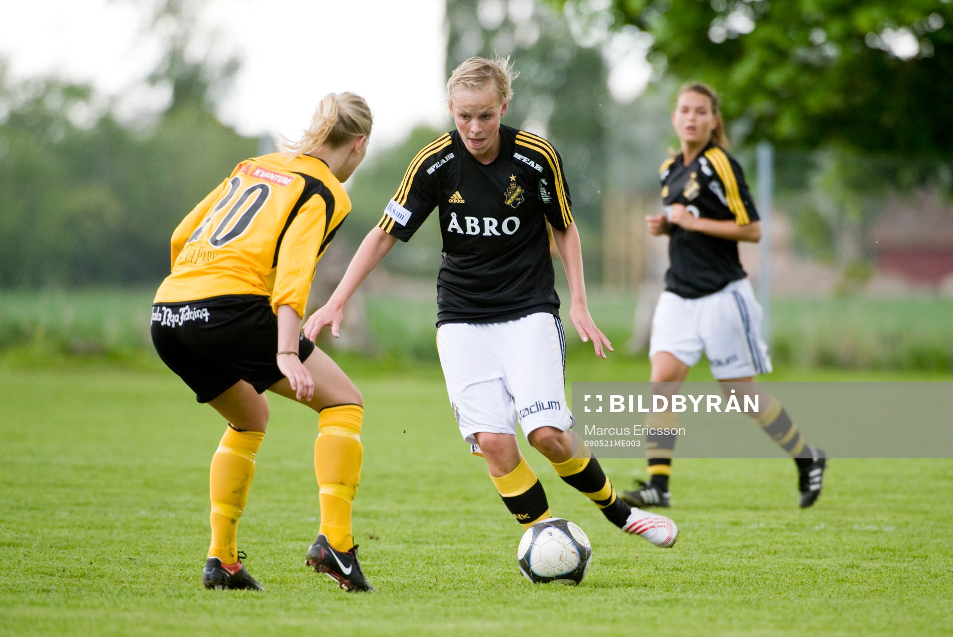 Nathalie Larsson, Gamla Uppsala och Annica SJölund, AIK