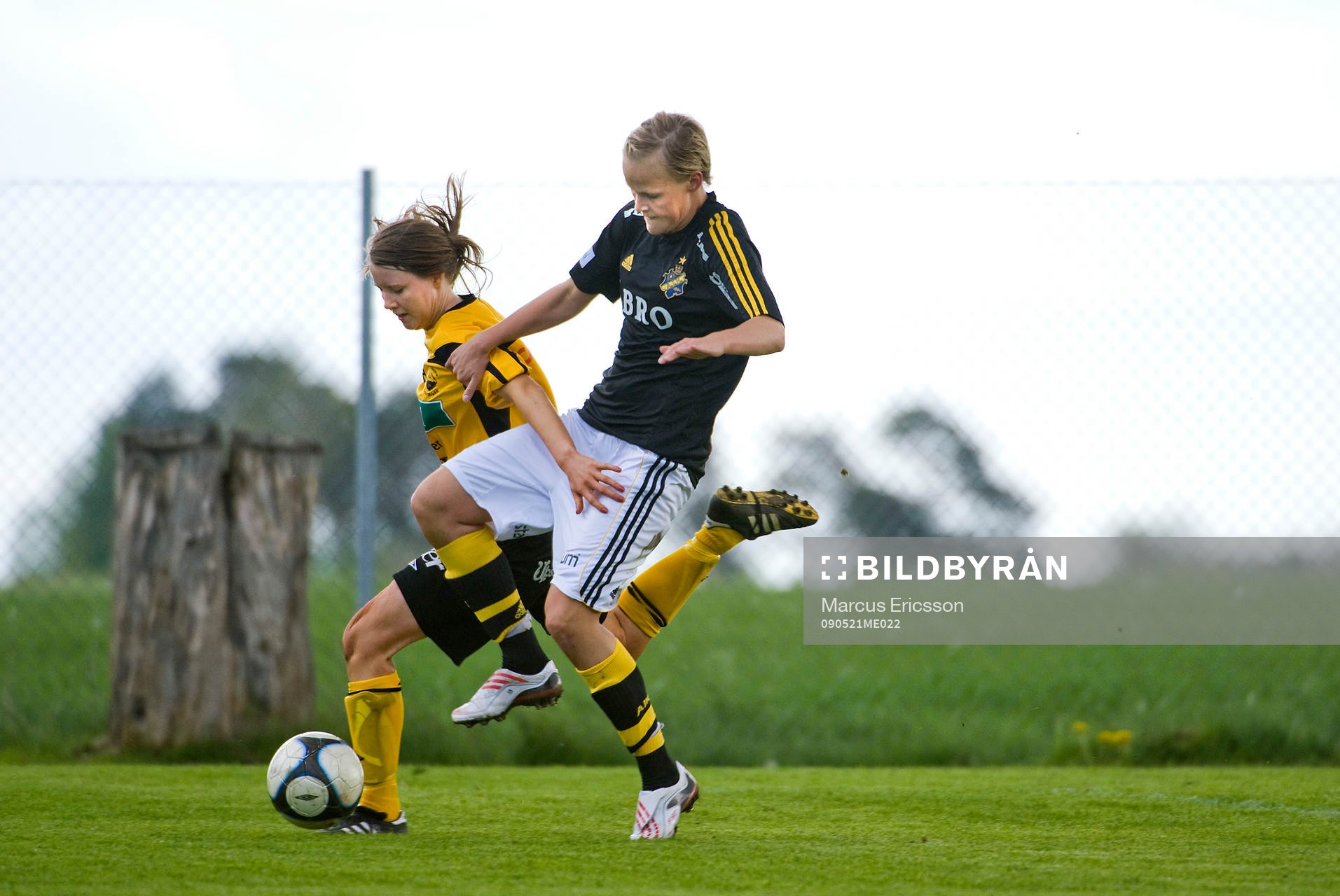 Annica Sjölund, AIK och Malin Bengtsson, Gamla Uppsala