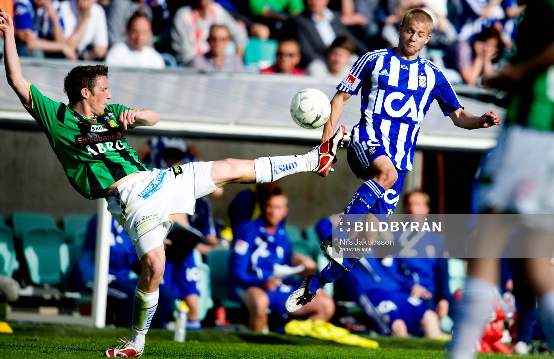 Kenneth Gustafsson, GAIS, Robin Söder, IFK Göteborg