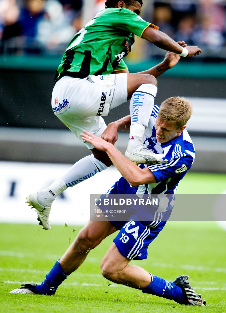 Wanderson do Carmo, GAIS och Pontus Wernbloom, IFK Göteborg