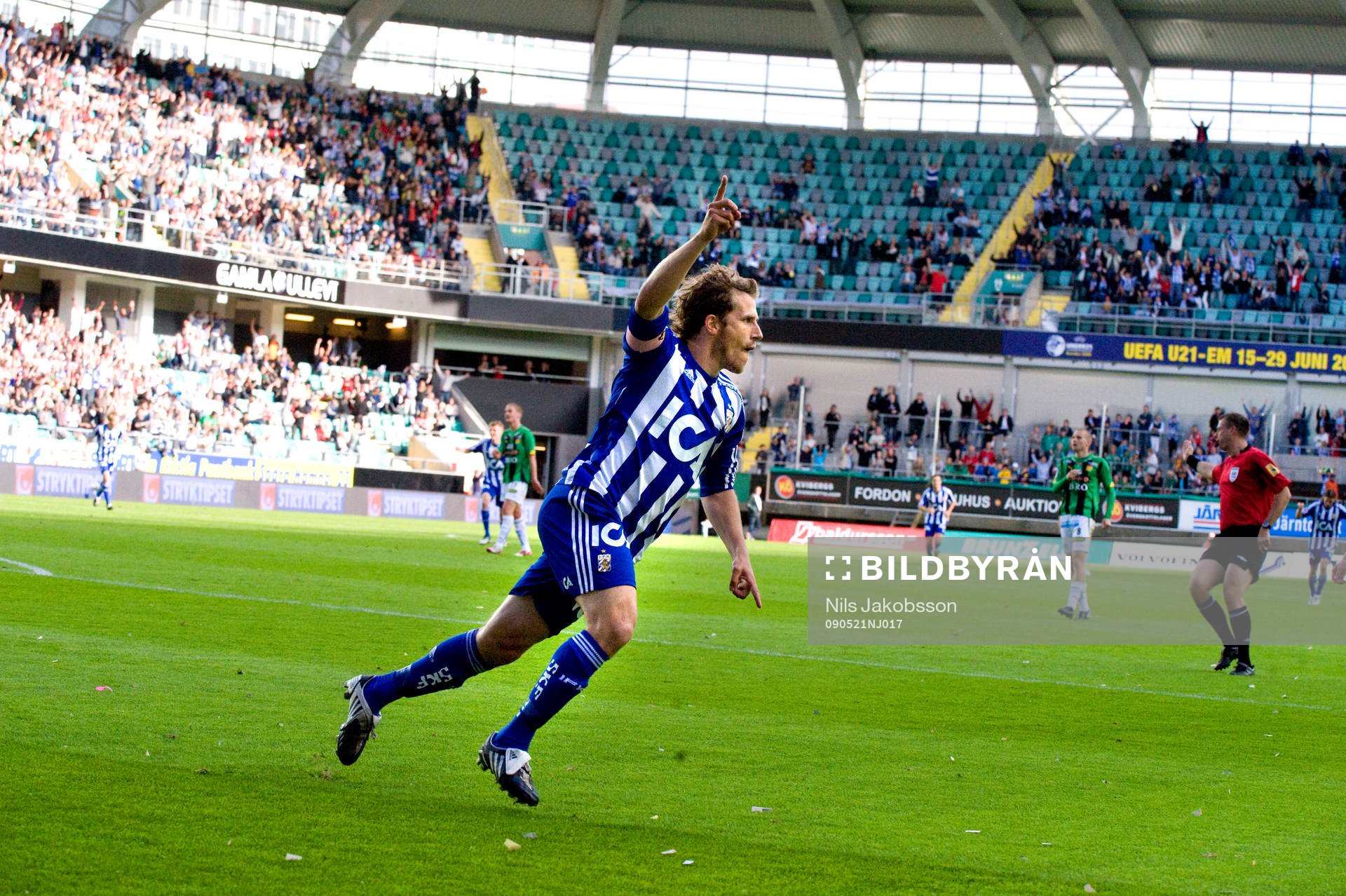 Tobias Hysén, IFK Göteborg, jubel