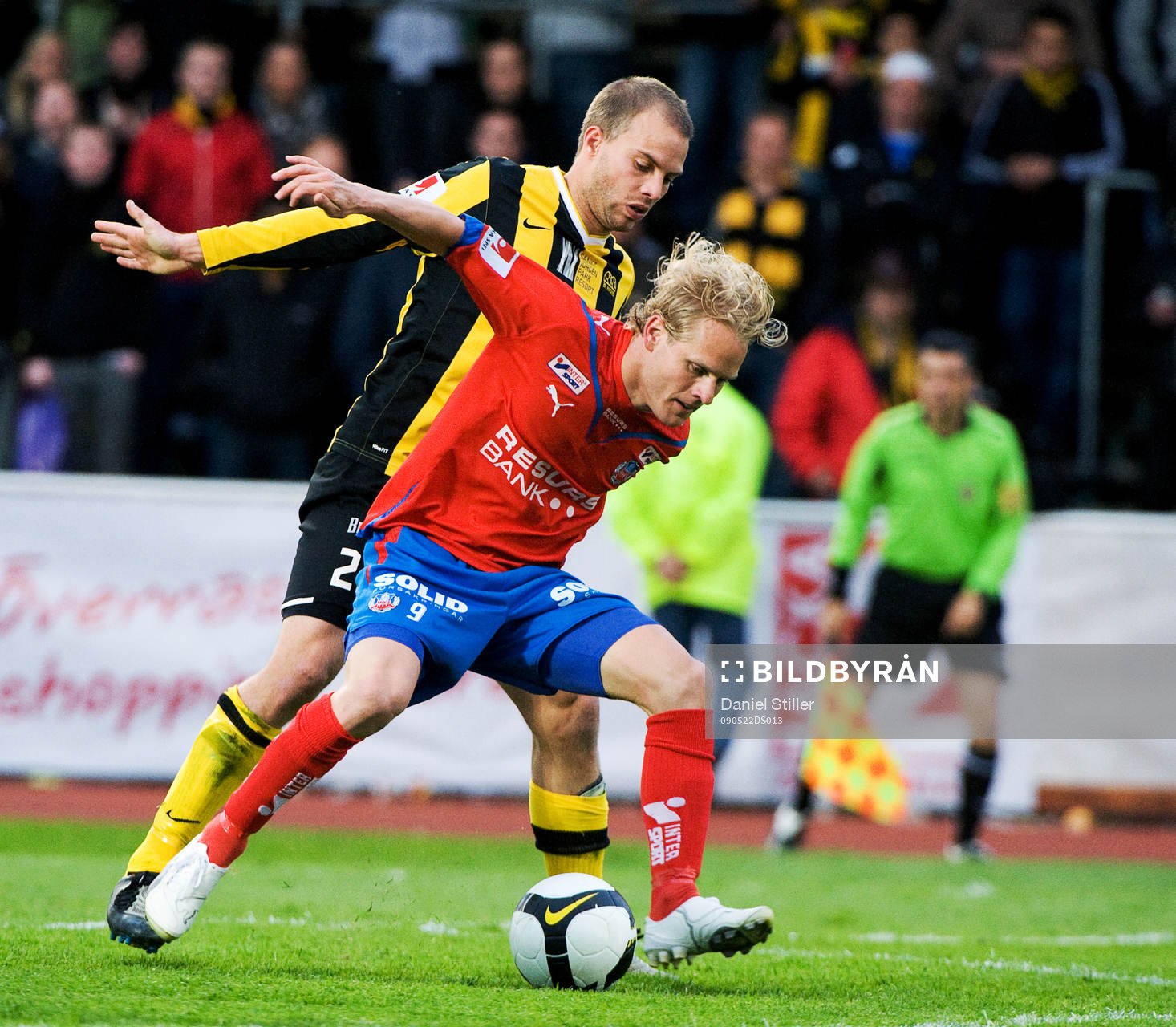 Erik Sundin, Helsingborg. Daniel Forsell, Häcken
