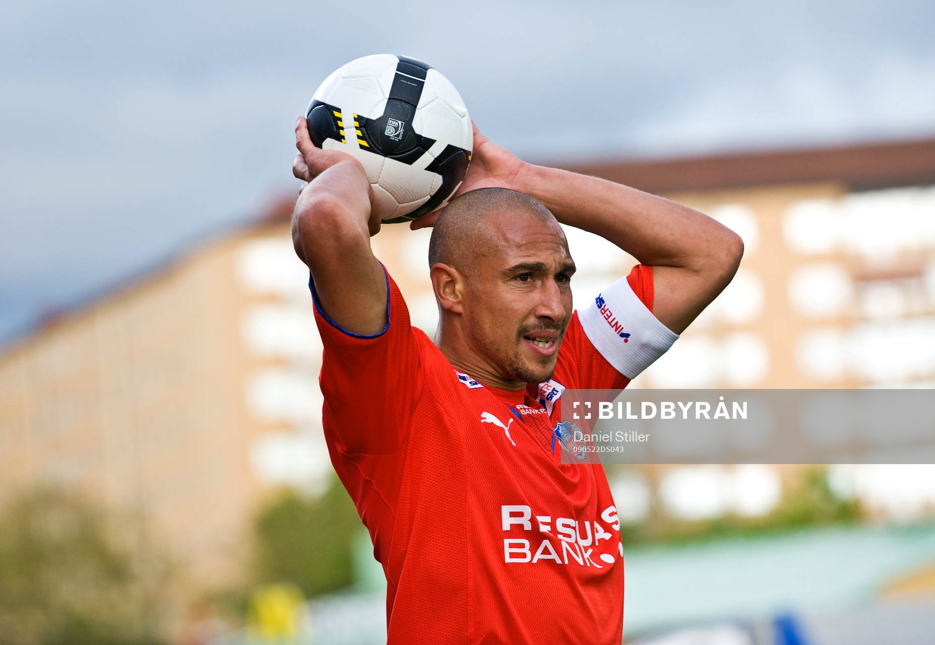 Henrik Larsson,  besöker Hisingen. Inkast