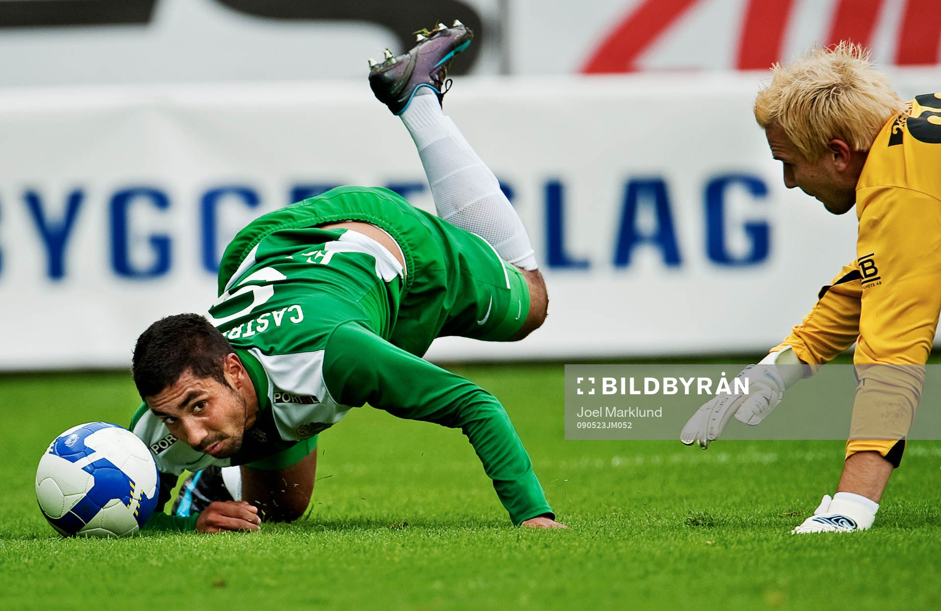 Sebastian Castro Tello, Hammarby, har koll på bollen
