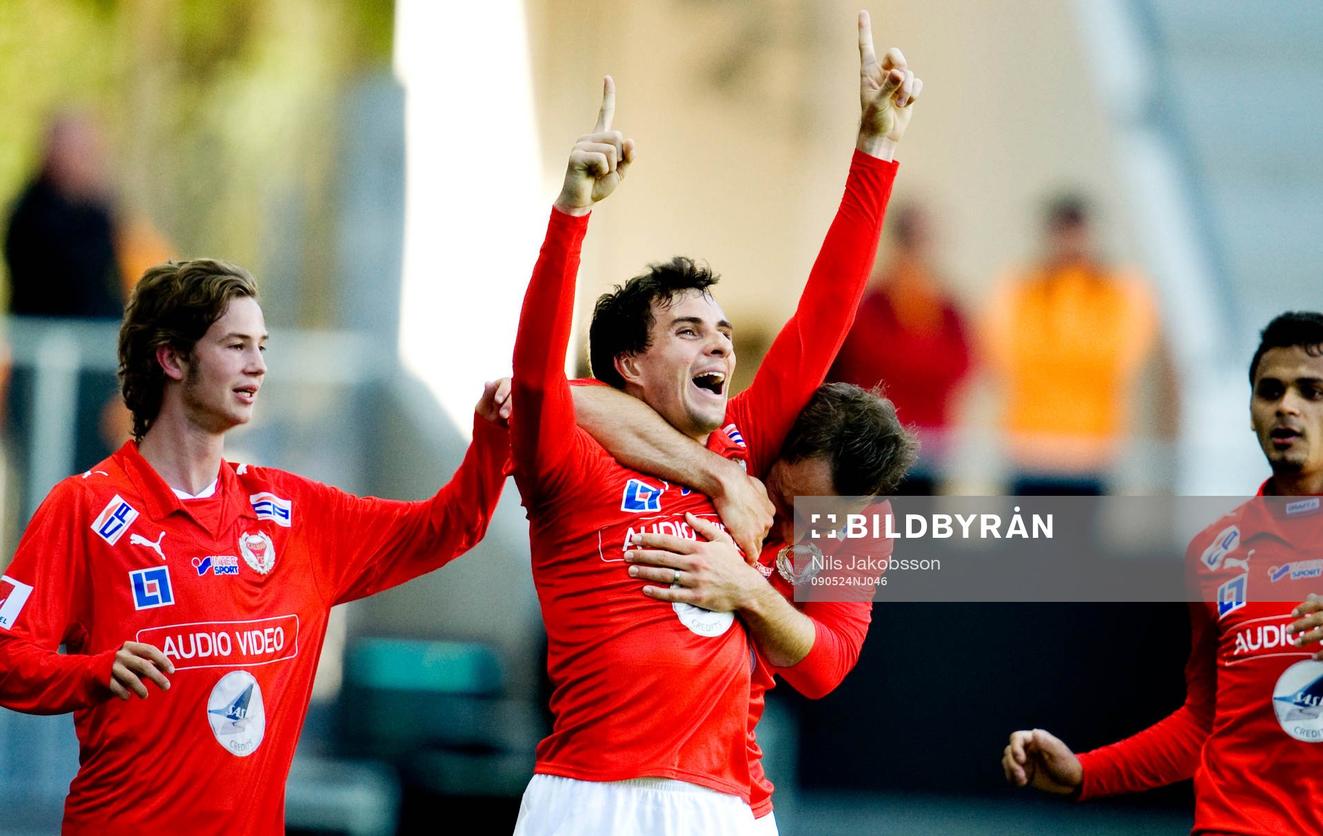 Daniel Mendes, Kalmar har precis gjort 2-2 och räddat