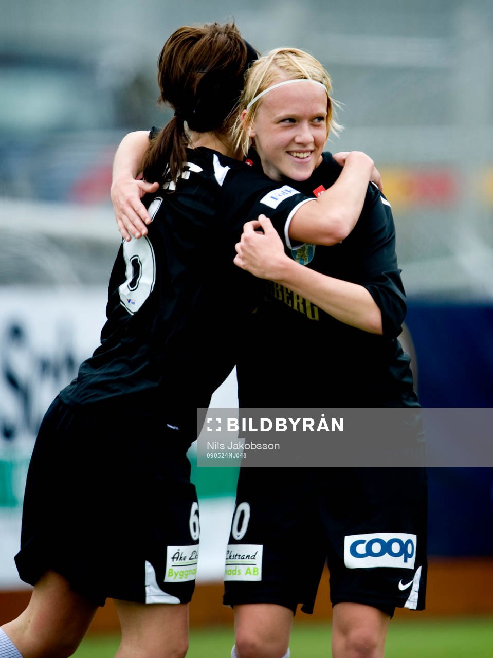Anna Ahlstrand, Linnea Liljegärd, Göteborg, jubel