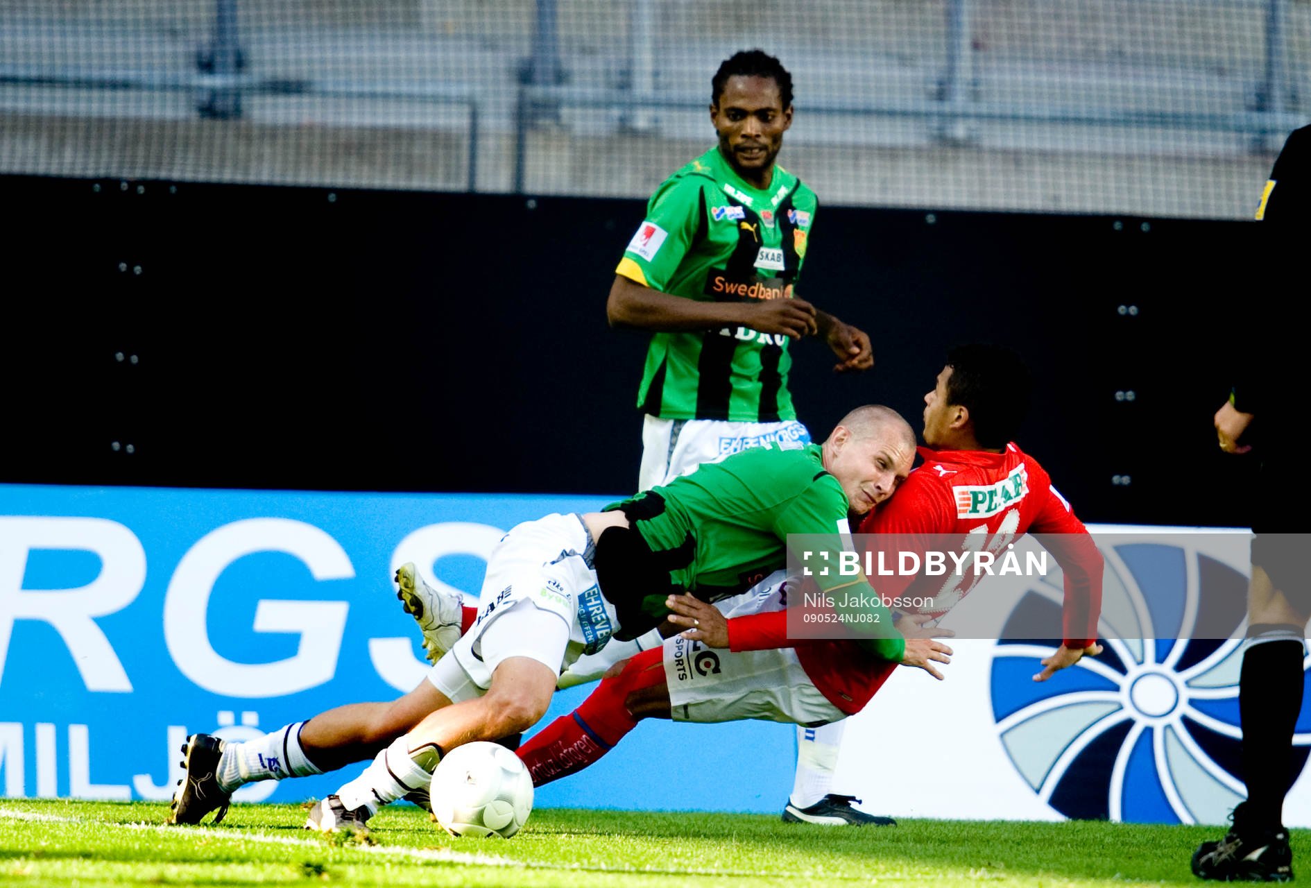 Richard Spong, GAIS tacklar Daniel Sobralense, Kalmar