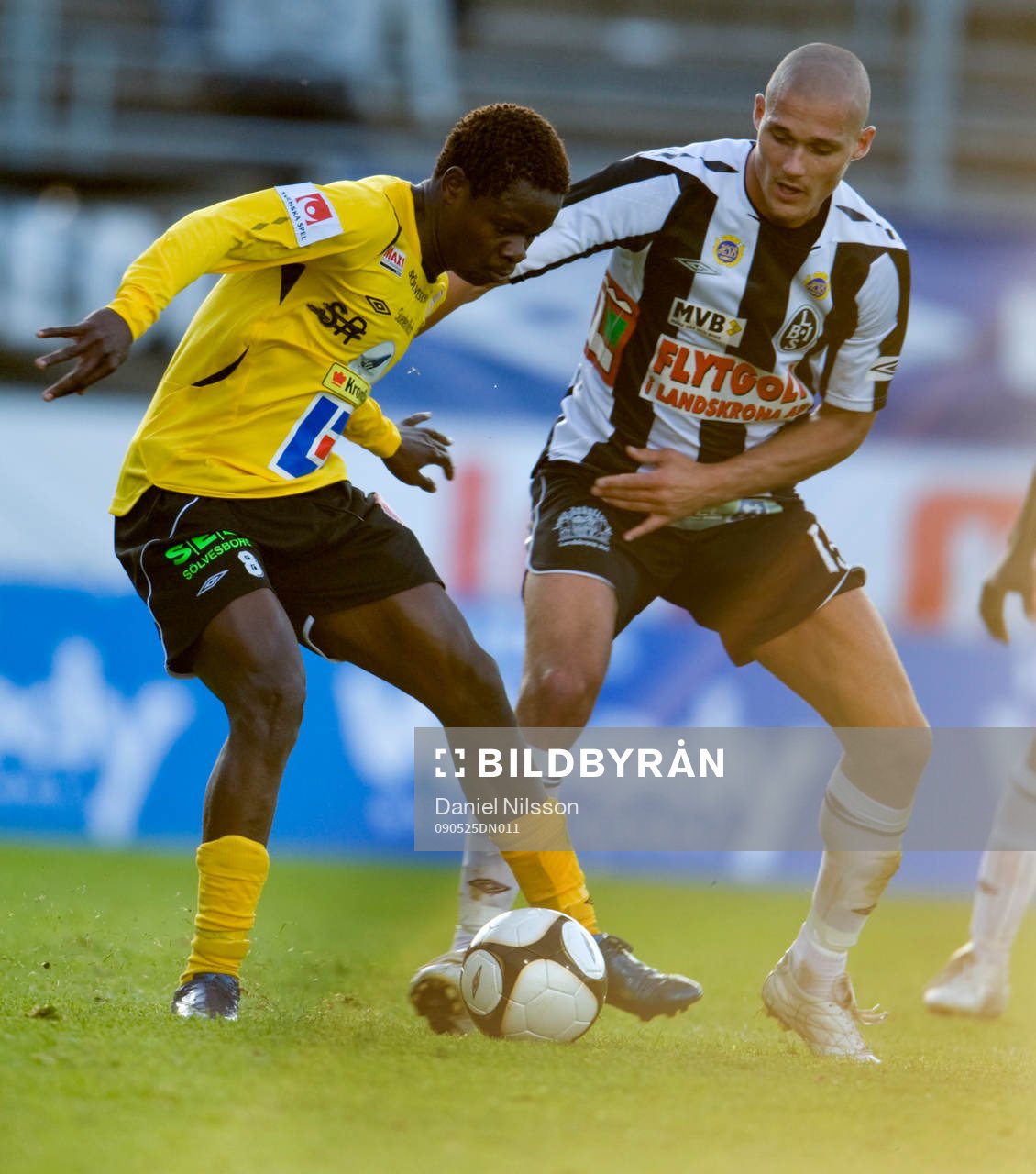Pär Cederqvist, Landskrona och Patrick Osiako, Mjällby