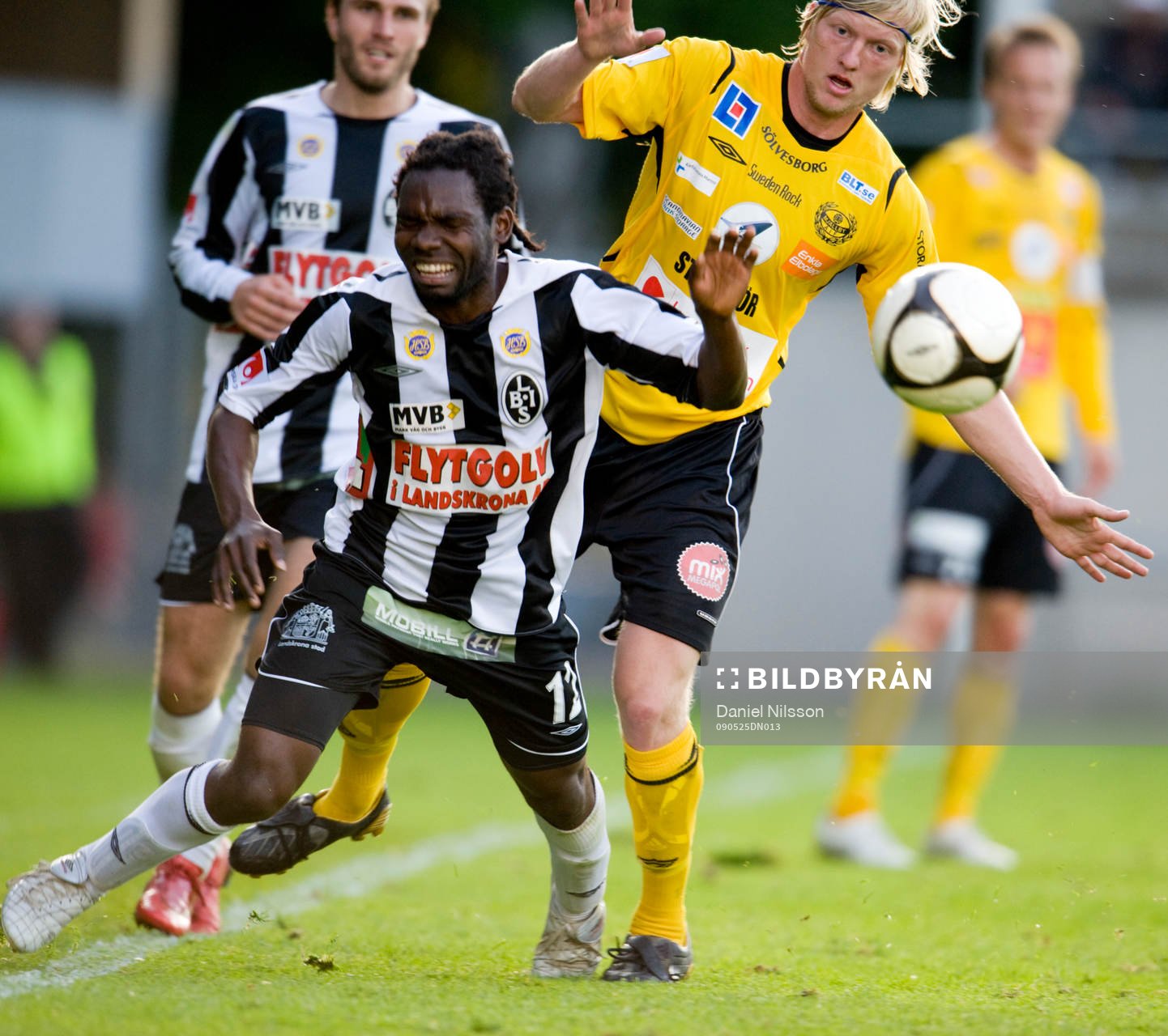 Charles Anderson, Landskrona och Robin Cederberg, Mjällby