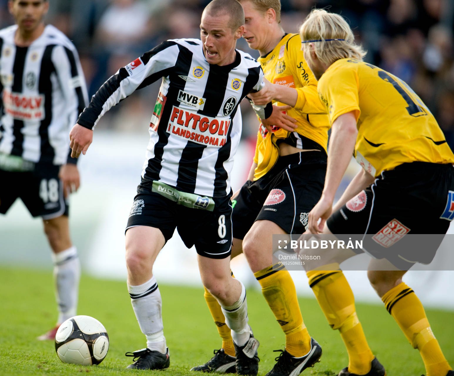 Christoffer Carlsson, Landskrona stoppas av Mjällbys