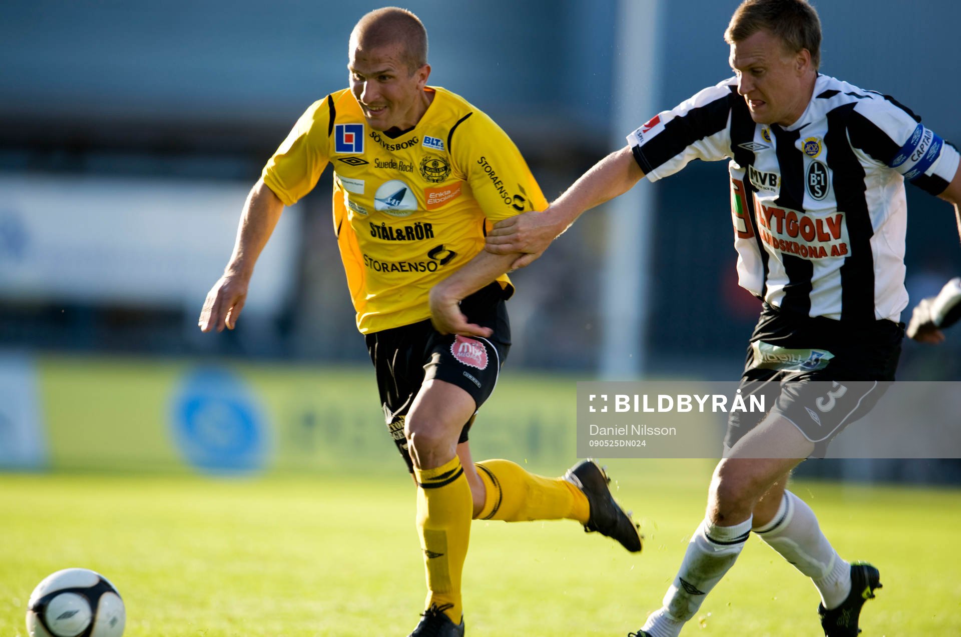 Johan Svensson, Mjällby och Linus Malmkvist, Landskrona