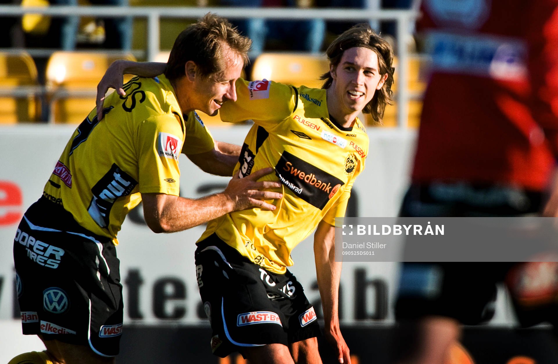 Daniel Nordmark, Elfsborg, gör matchens enda mål. Johan