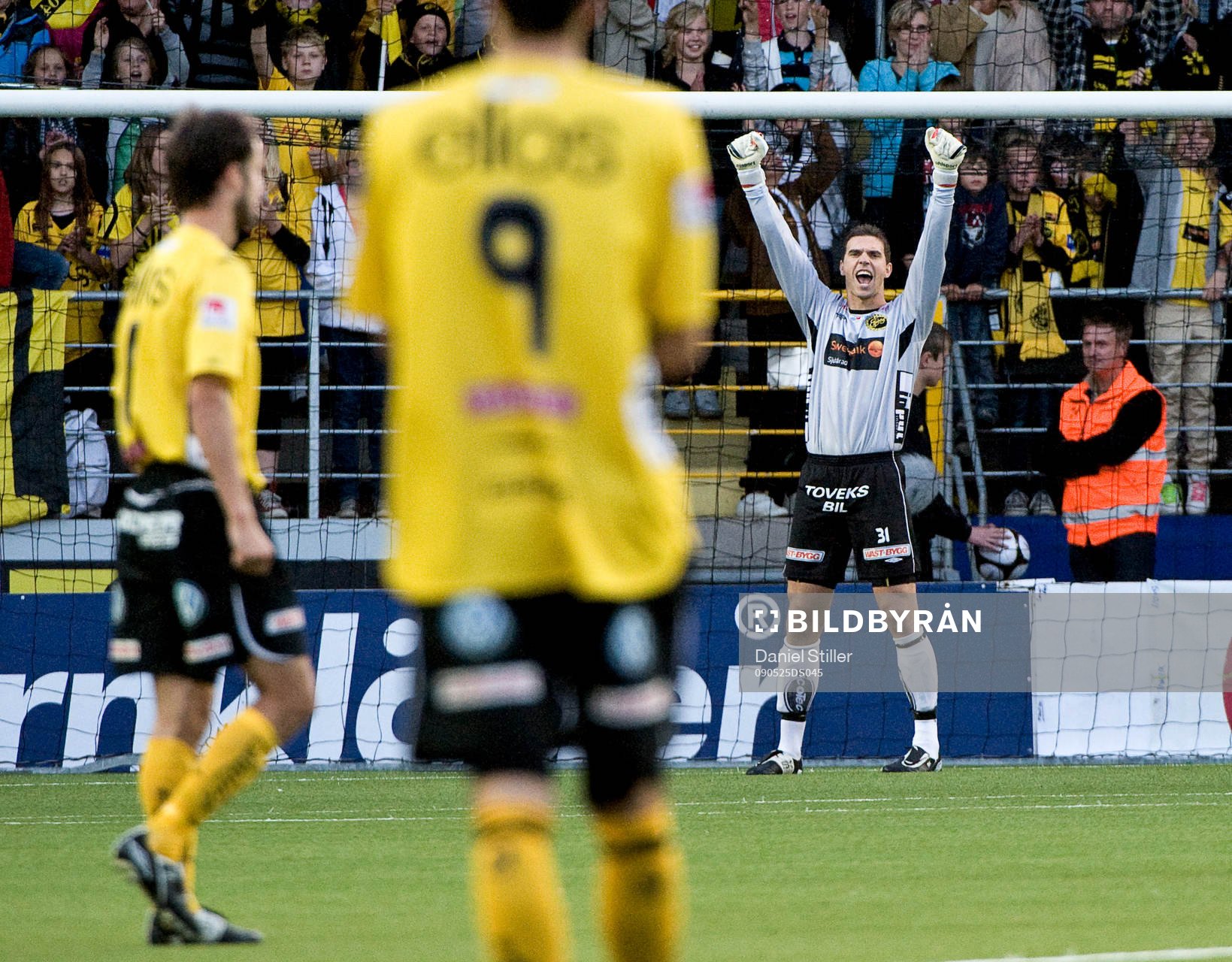 Ante Covic, målvakt, Elfsborg, jubel