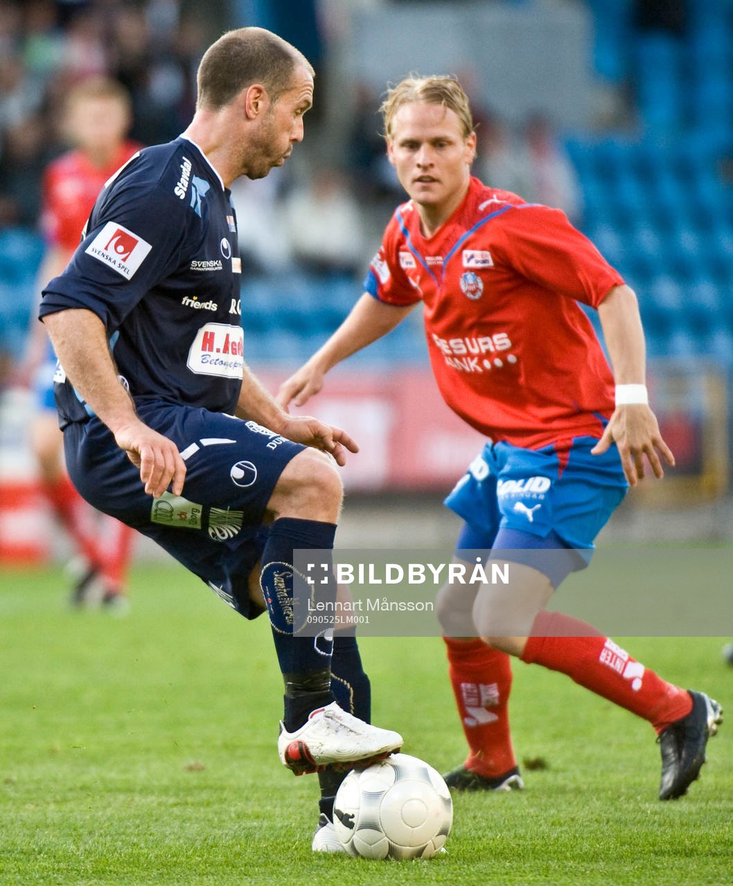 Magnus Källander, Örgryte och Erik Sundin, Helsingborg