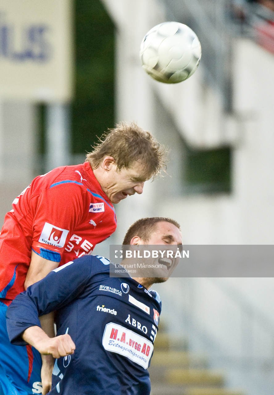 Marcus Nilsson, Helsingborg och Patrik Elmander, Örgryte i