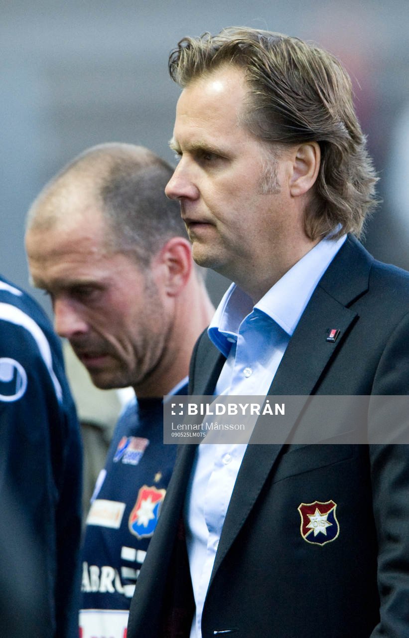 Janne Carlsson, tränare, Örgryte och veteranen Magnus