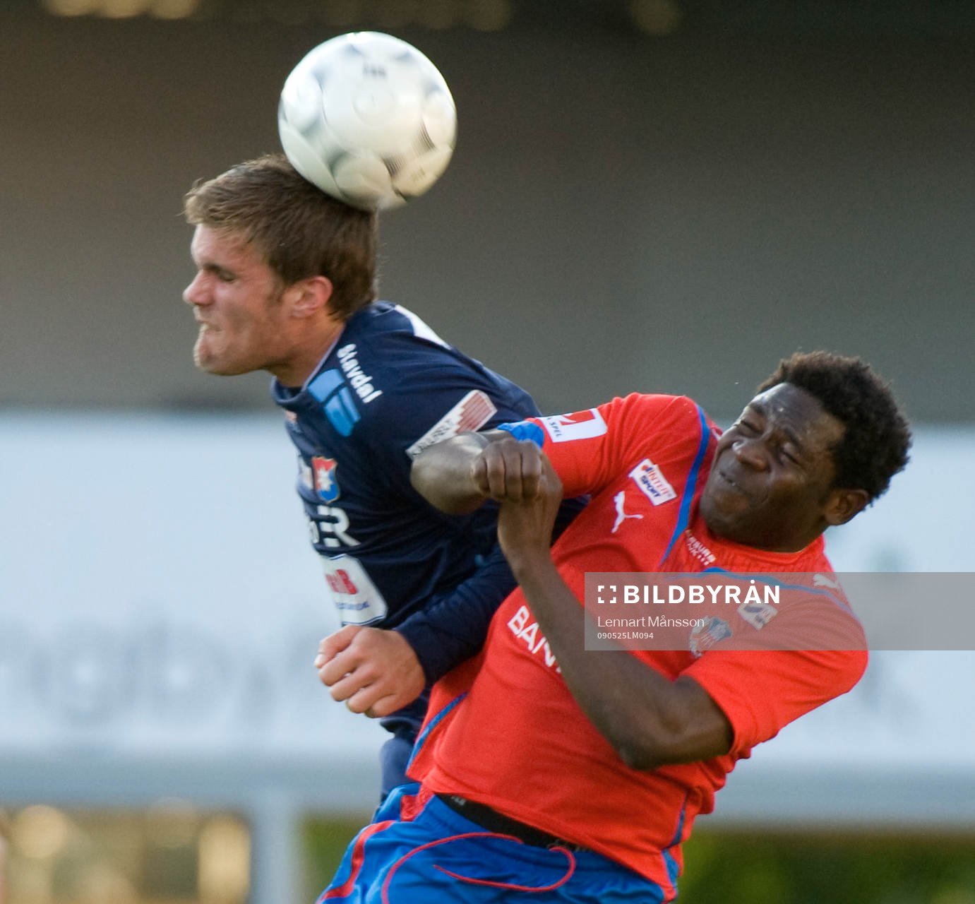 David Leinar och Adama Tambura