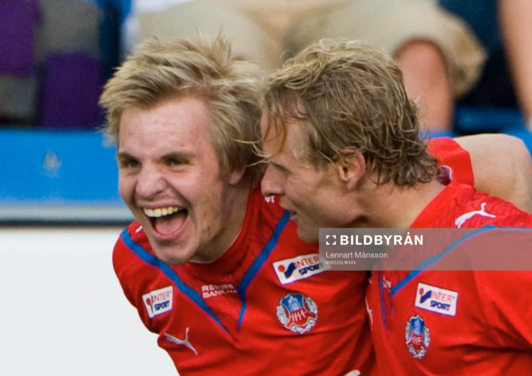 3-1,  Mathias Unkari grattas av 2-0 skytten, Erik Sundin.