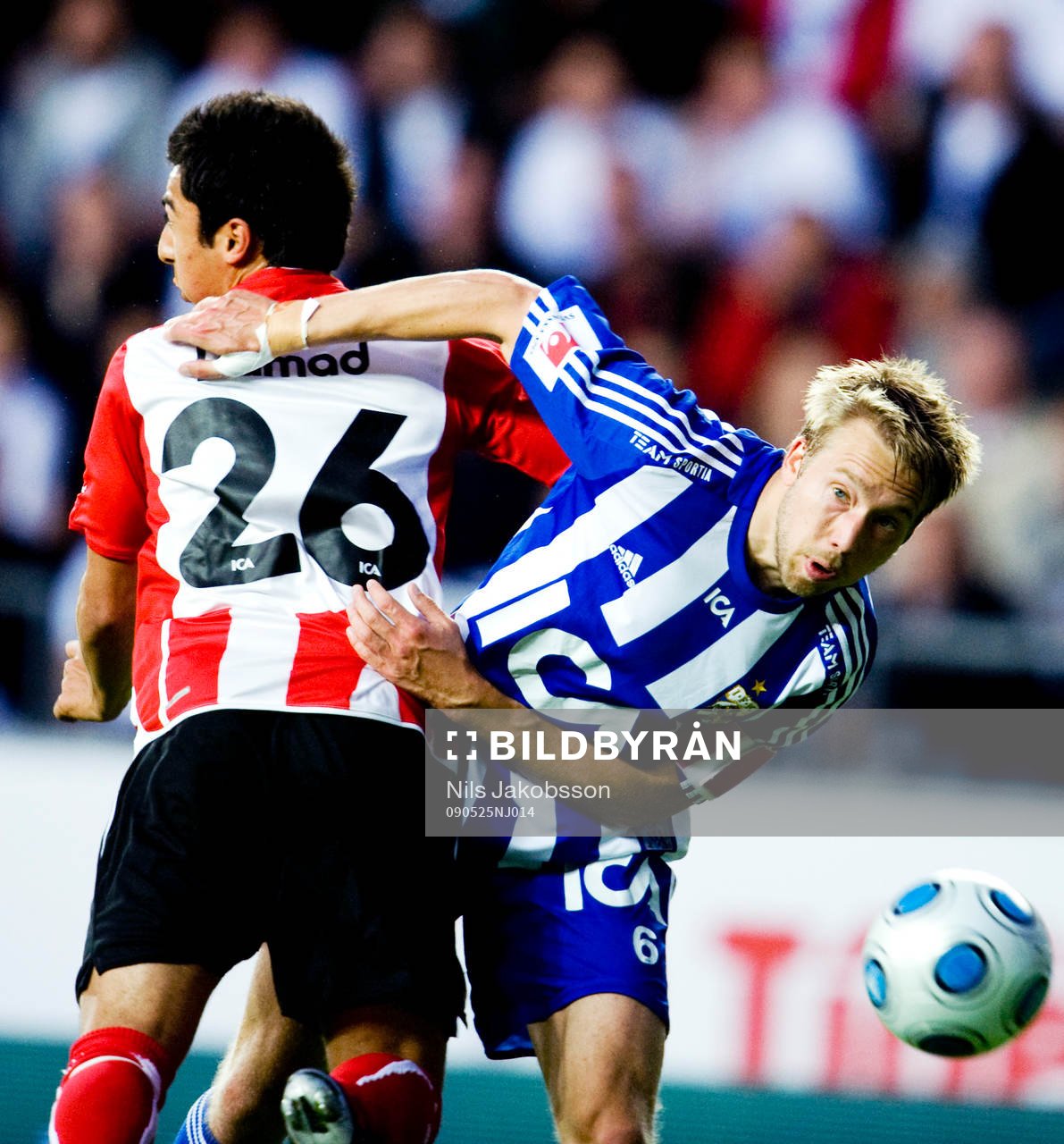 Jiloan Hamad, Malmö FF, Adam Johansson, IFK Göteborg