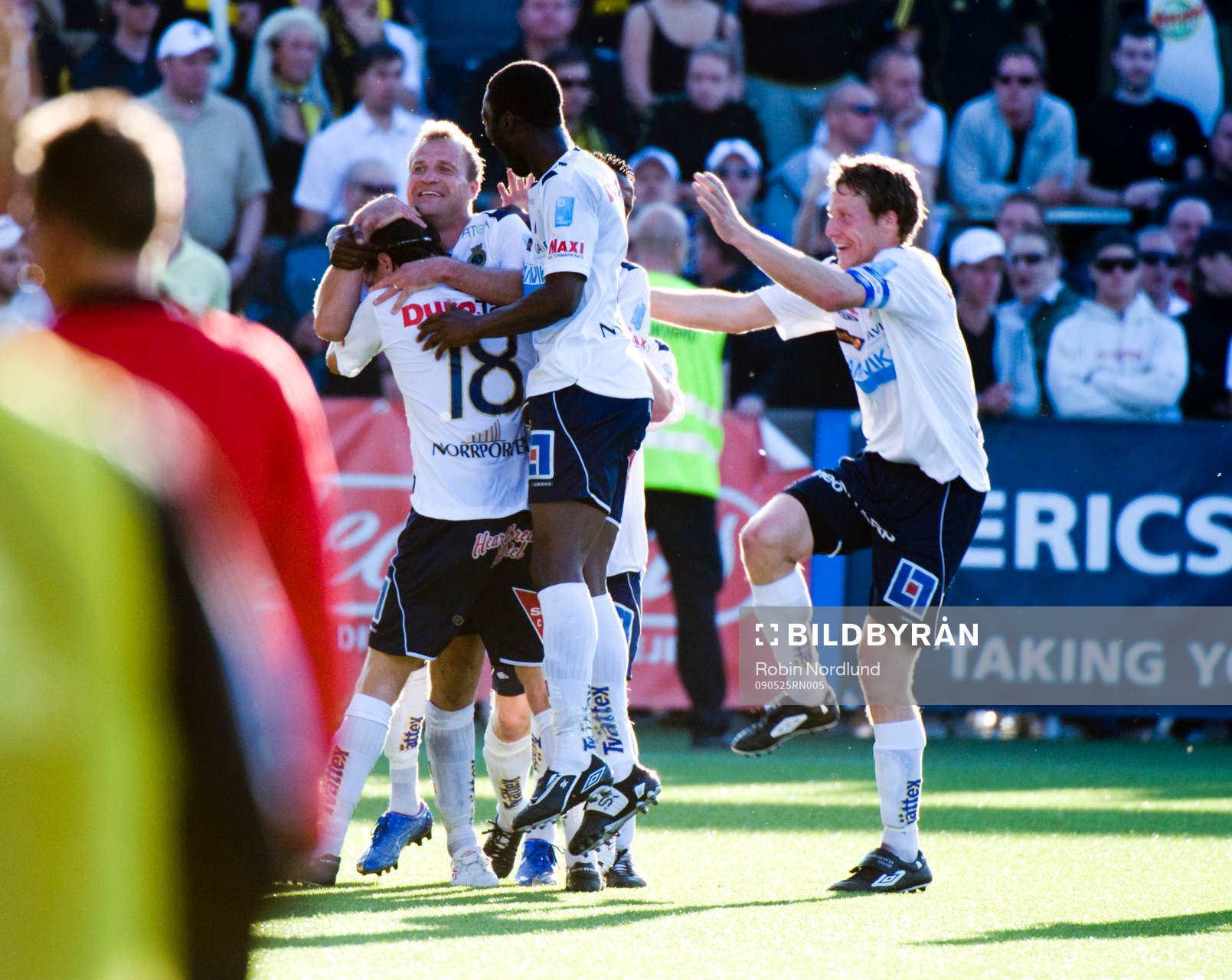 Hans Berggren, Gefle jubel