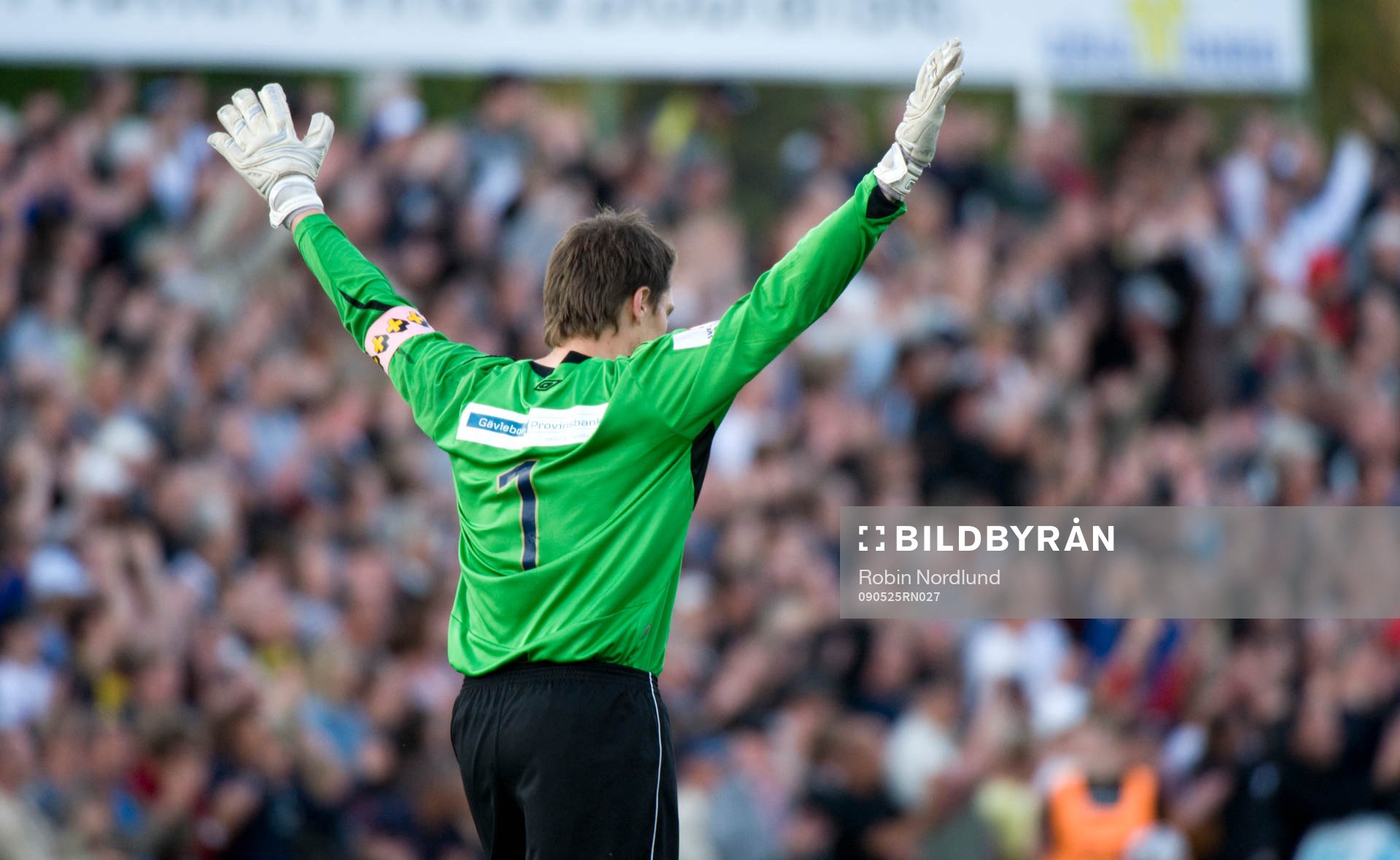 Mattias Hugosson, Målvakt Gefle jubel