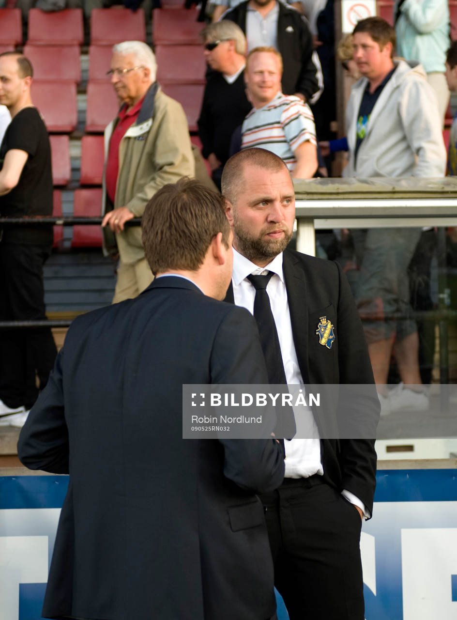 Björn Wesström, Sportchef AIK i samtal med tränare