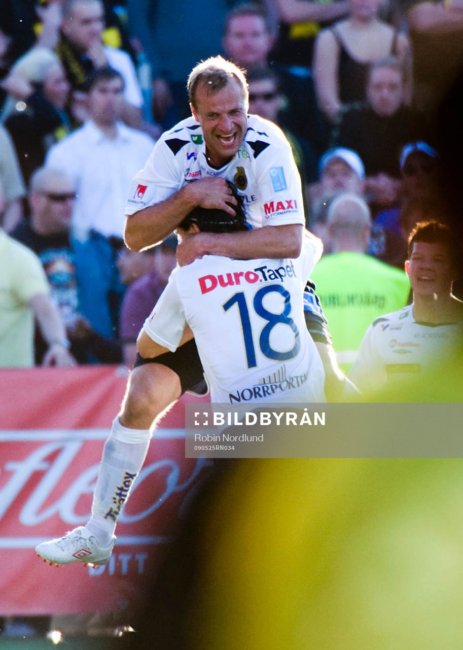 Hans Berggren, Gefle jubel