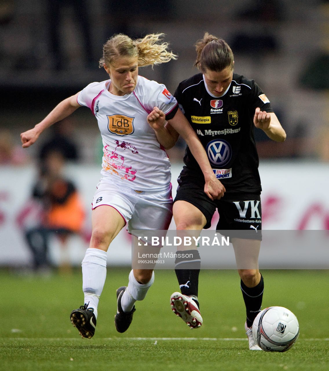 Frida Nodin, Ldb och Johanna Rasmussen, Umeå