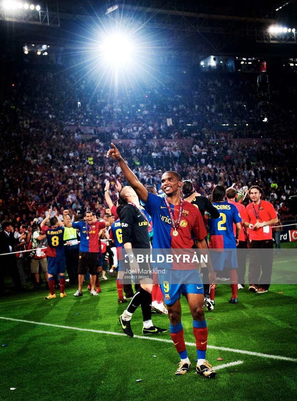 Fotboll, Champions League, final, Barcelona - Manchester