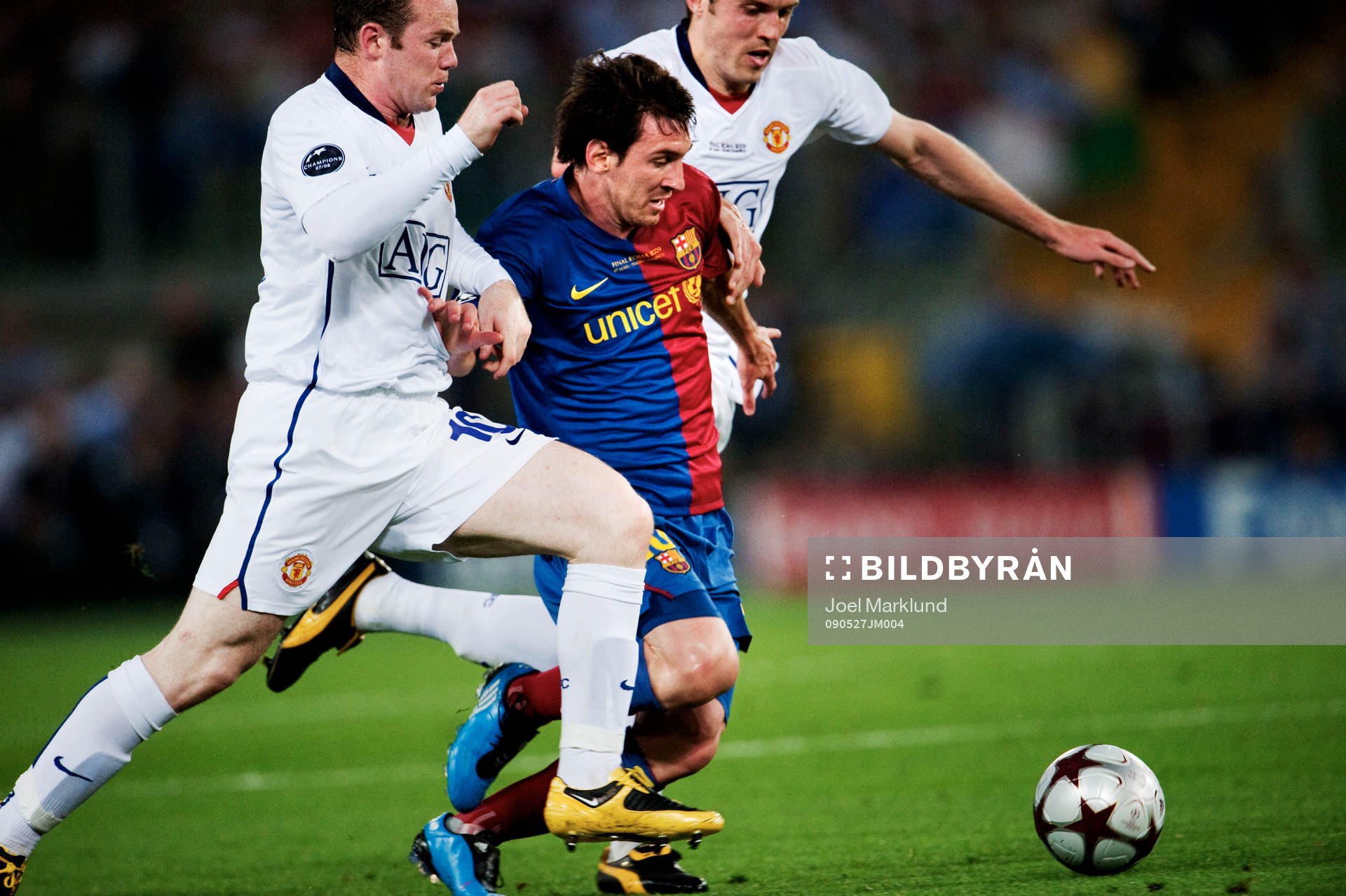 Fotboll, Champions League, final, Barcelona - Manchester
