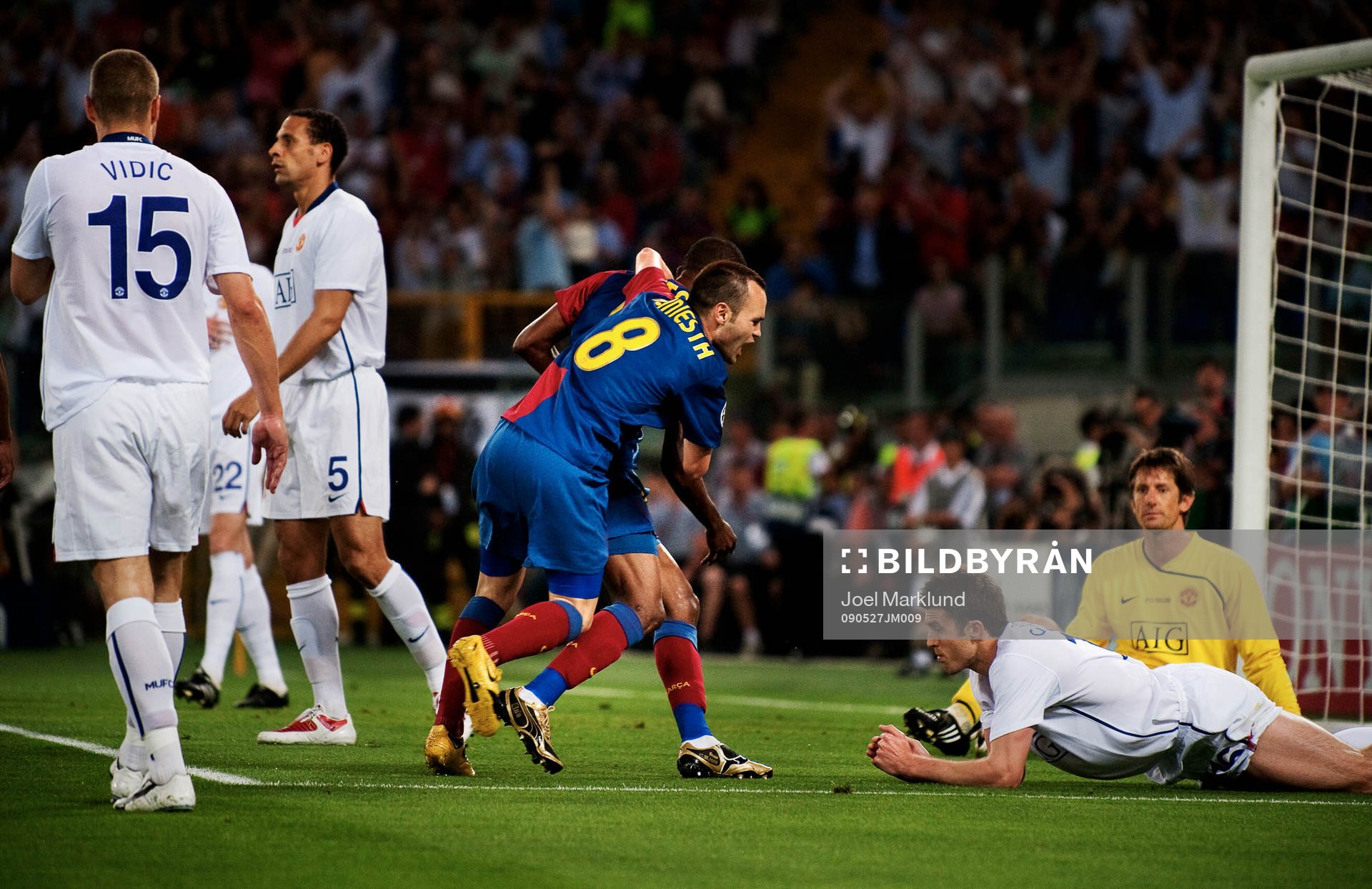 Fotboll, Champions League, final, Barcelona - Manchester