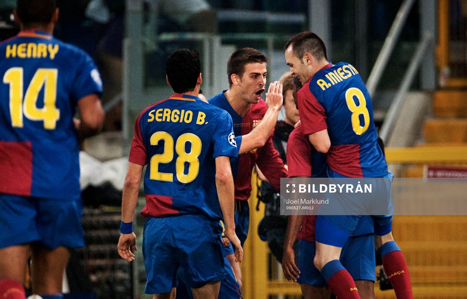 Fotboll, Champions League, final, Barcelona - Manchester