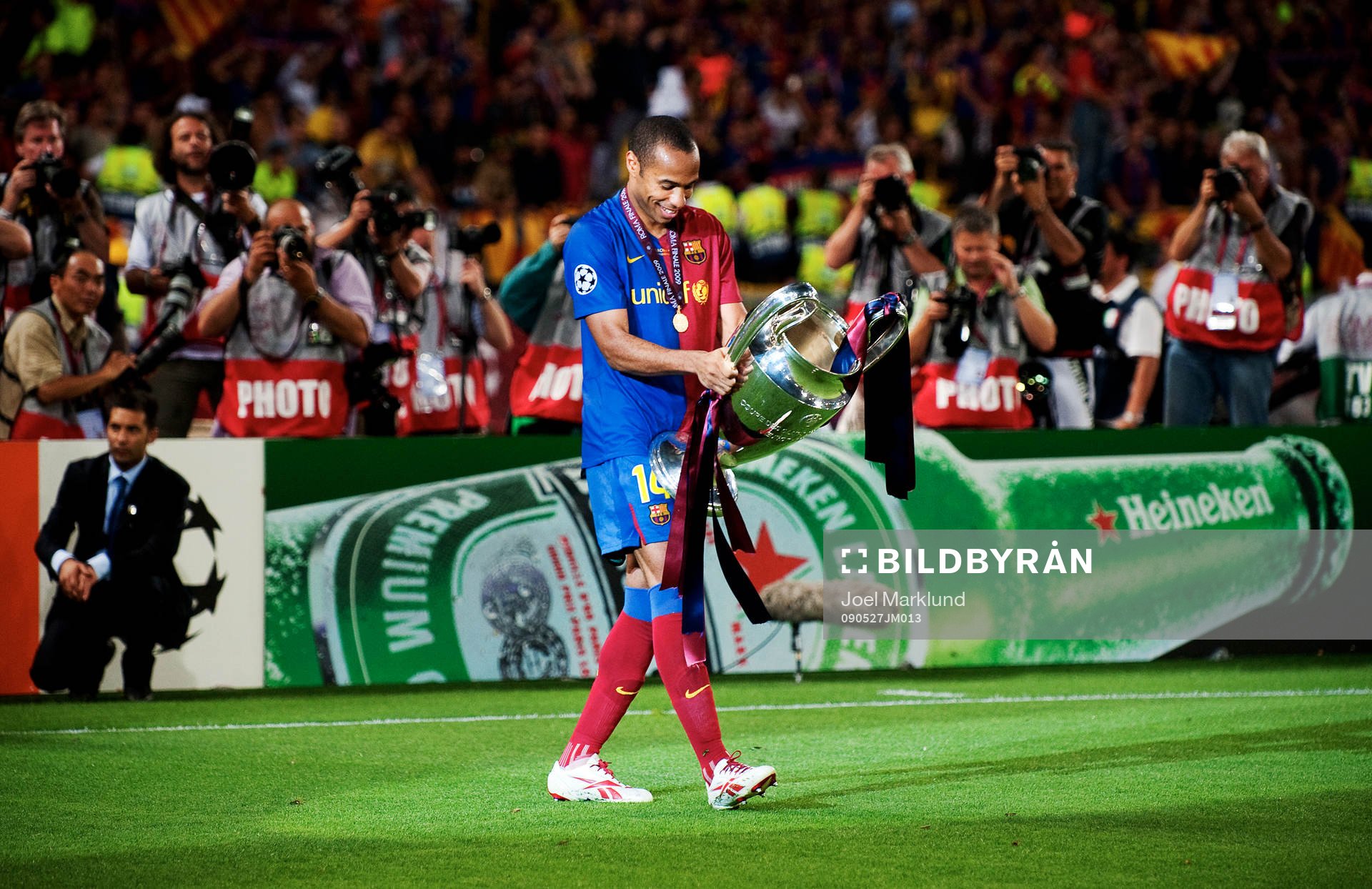 Fotboll, Champions League, final, Barcelona - Manchester