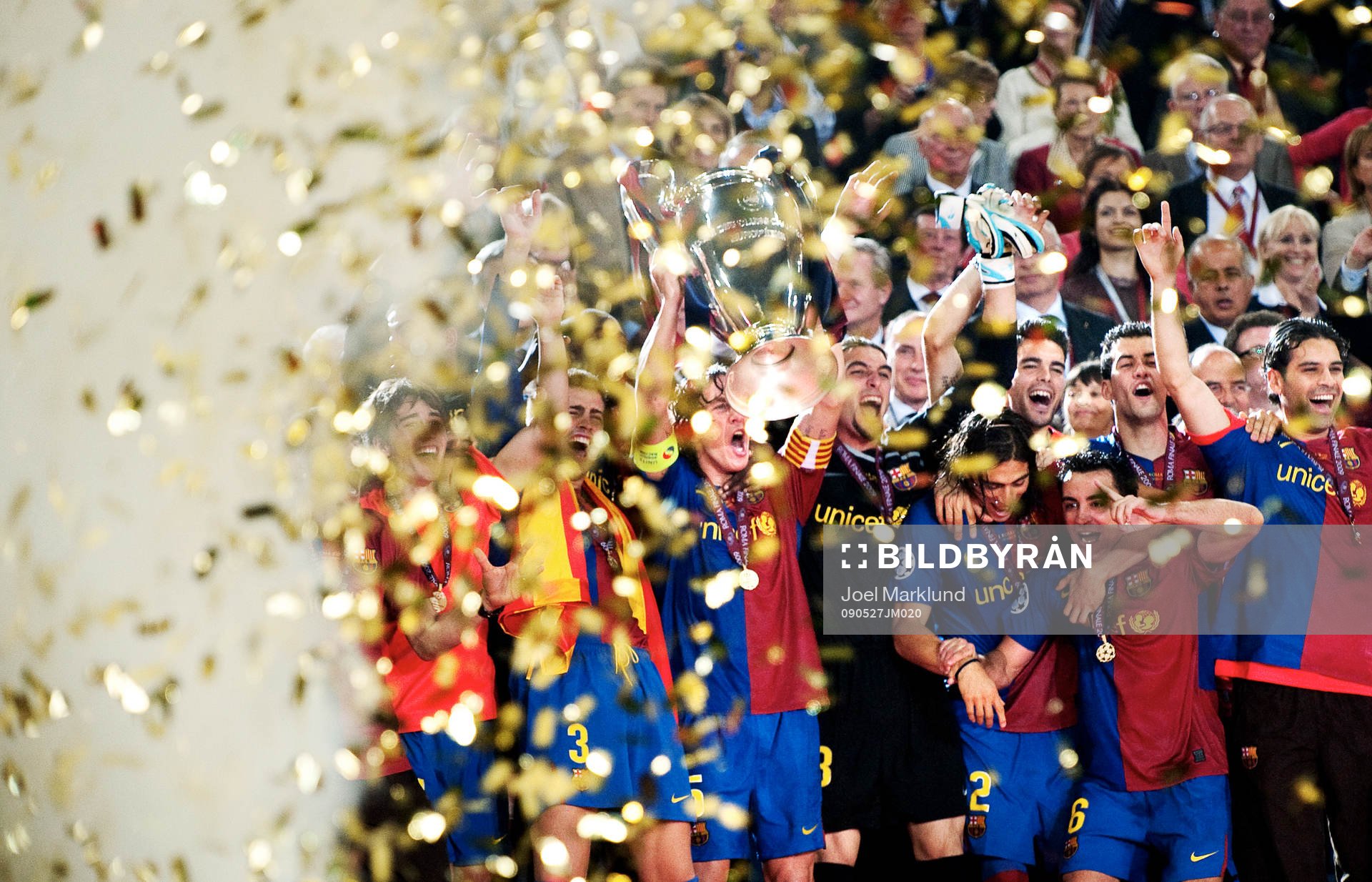 Fotboll, Champions League, final, Barcelona - Manchester